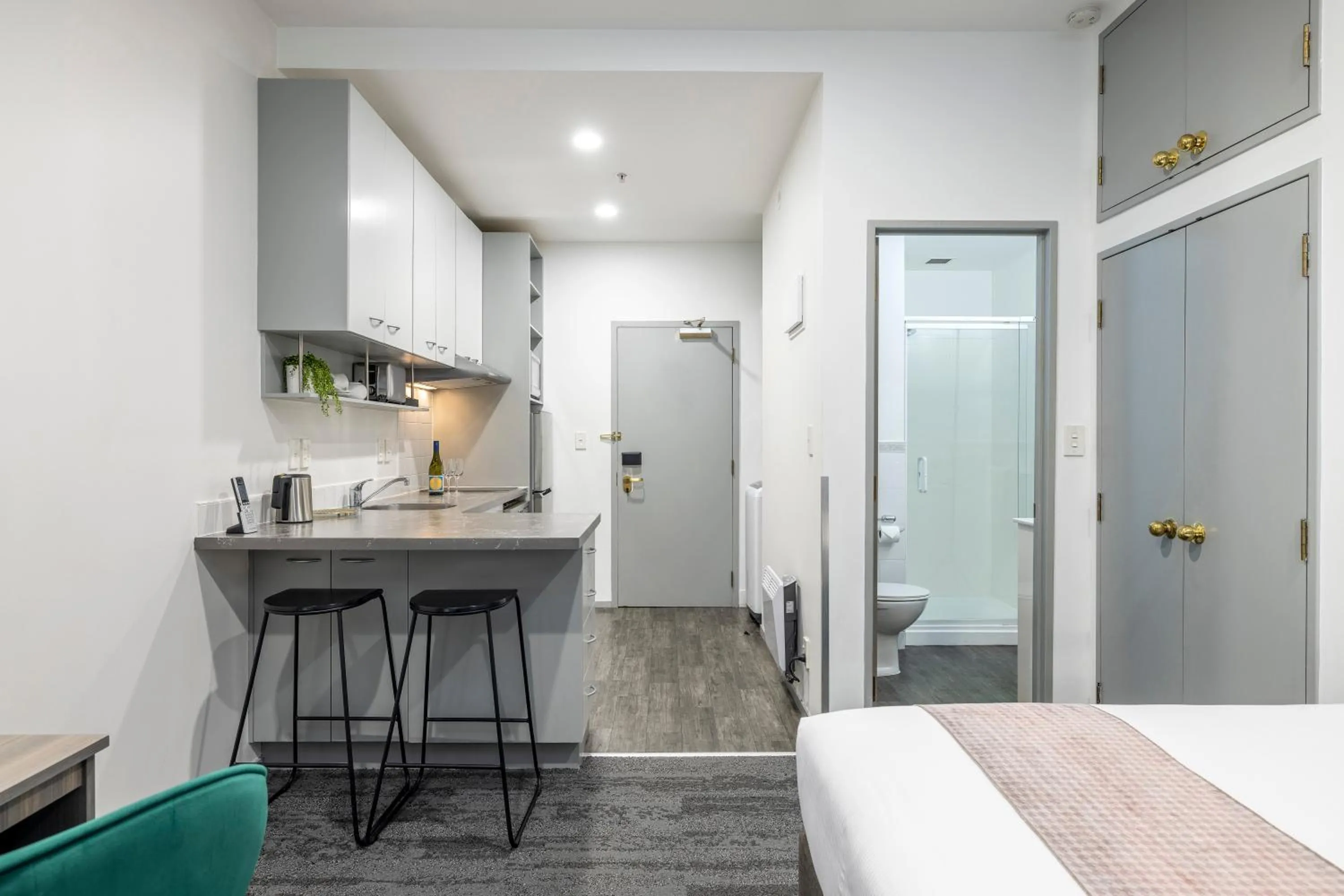 Bathroom in Quest on Eden Auckland CBD Apartment Hotel