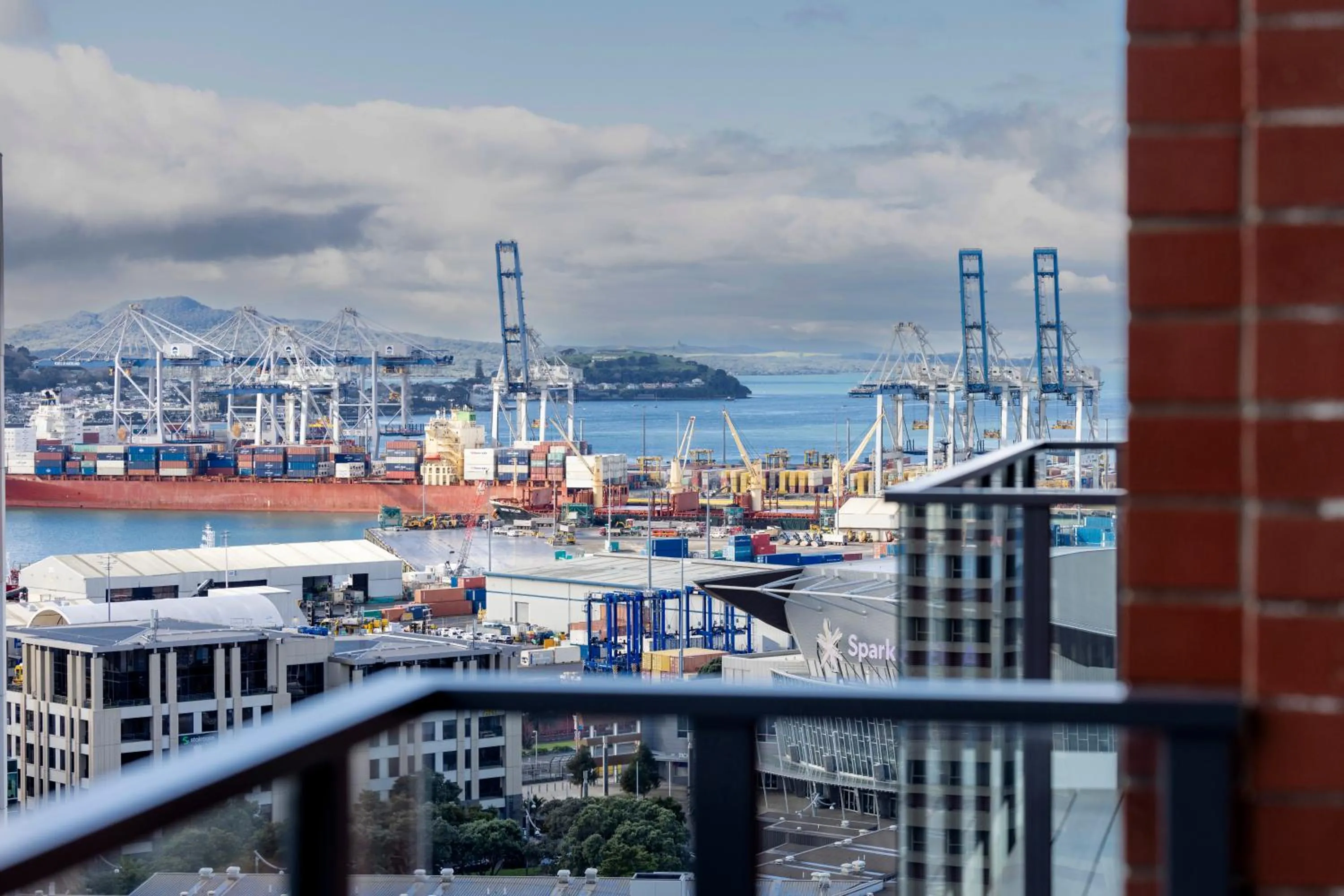 Balcony/Terrace in Quest on Eden Auckland CBD Apartment Hotel