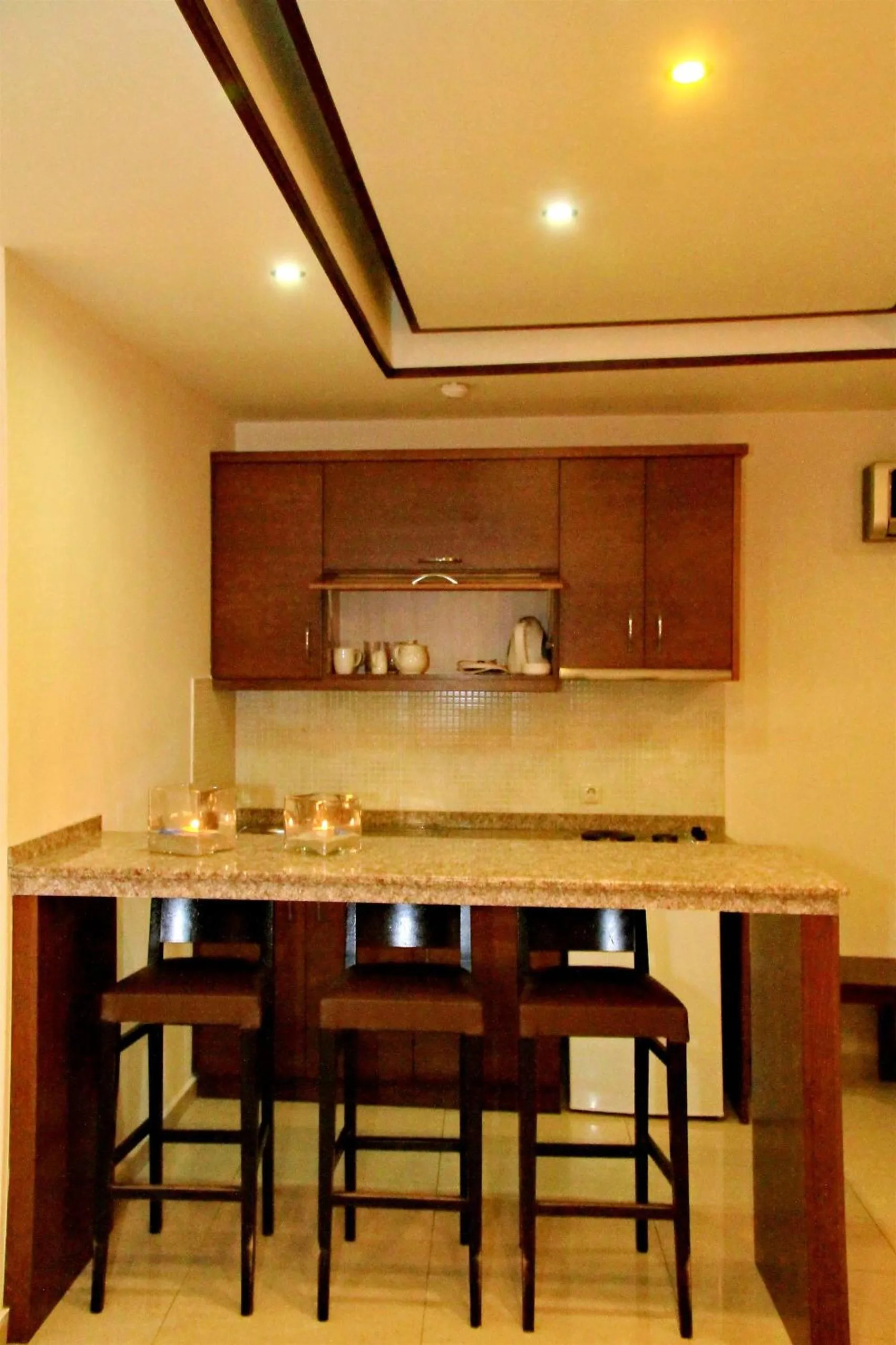 Kitchen or kitchenette in 24 Seven Boutique Hotel