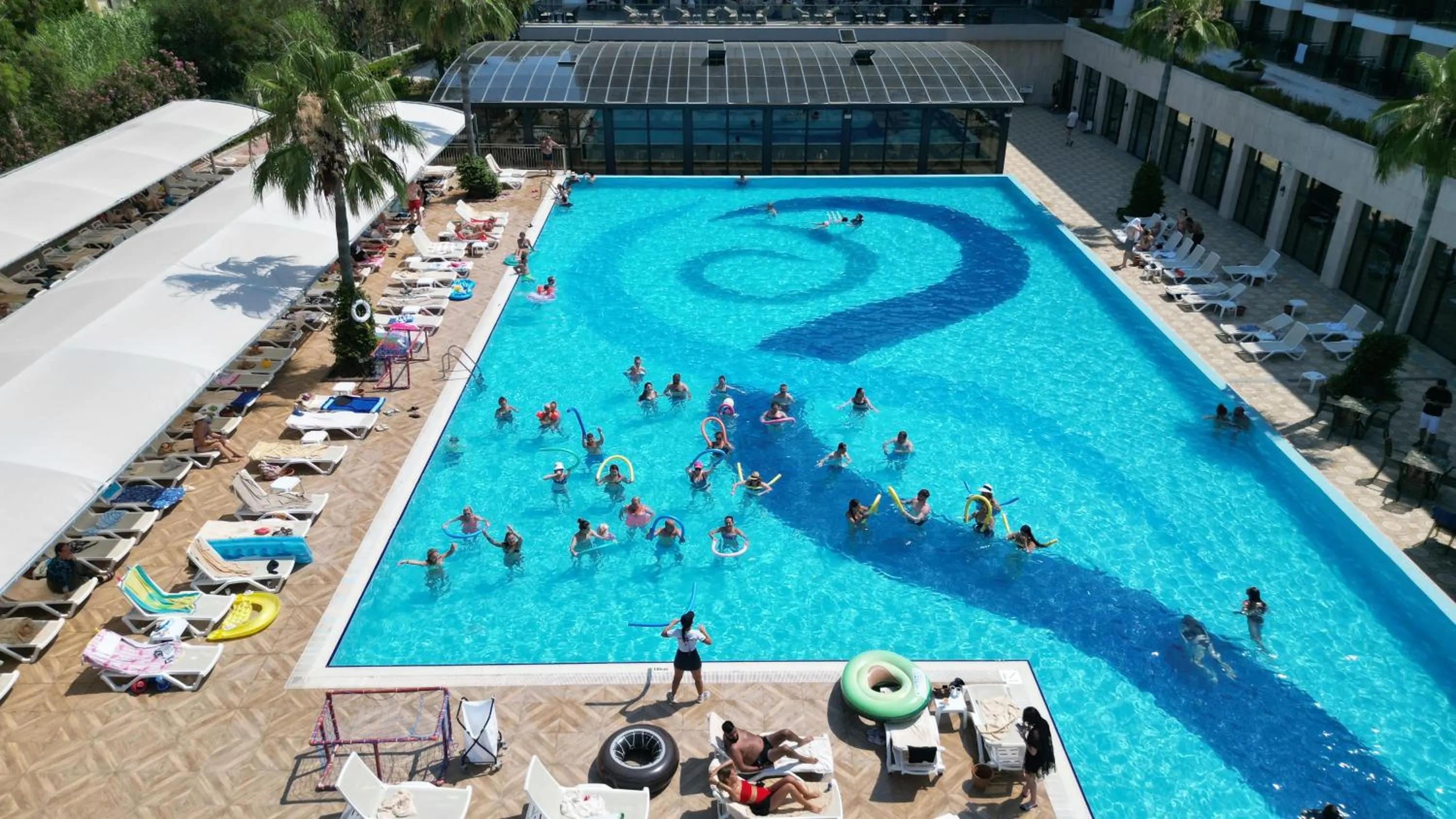 Swimming pool in Aydinbey Queen's Palace & Spa - Ultra All Inclusive