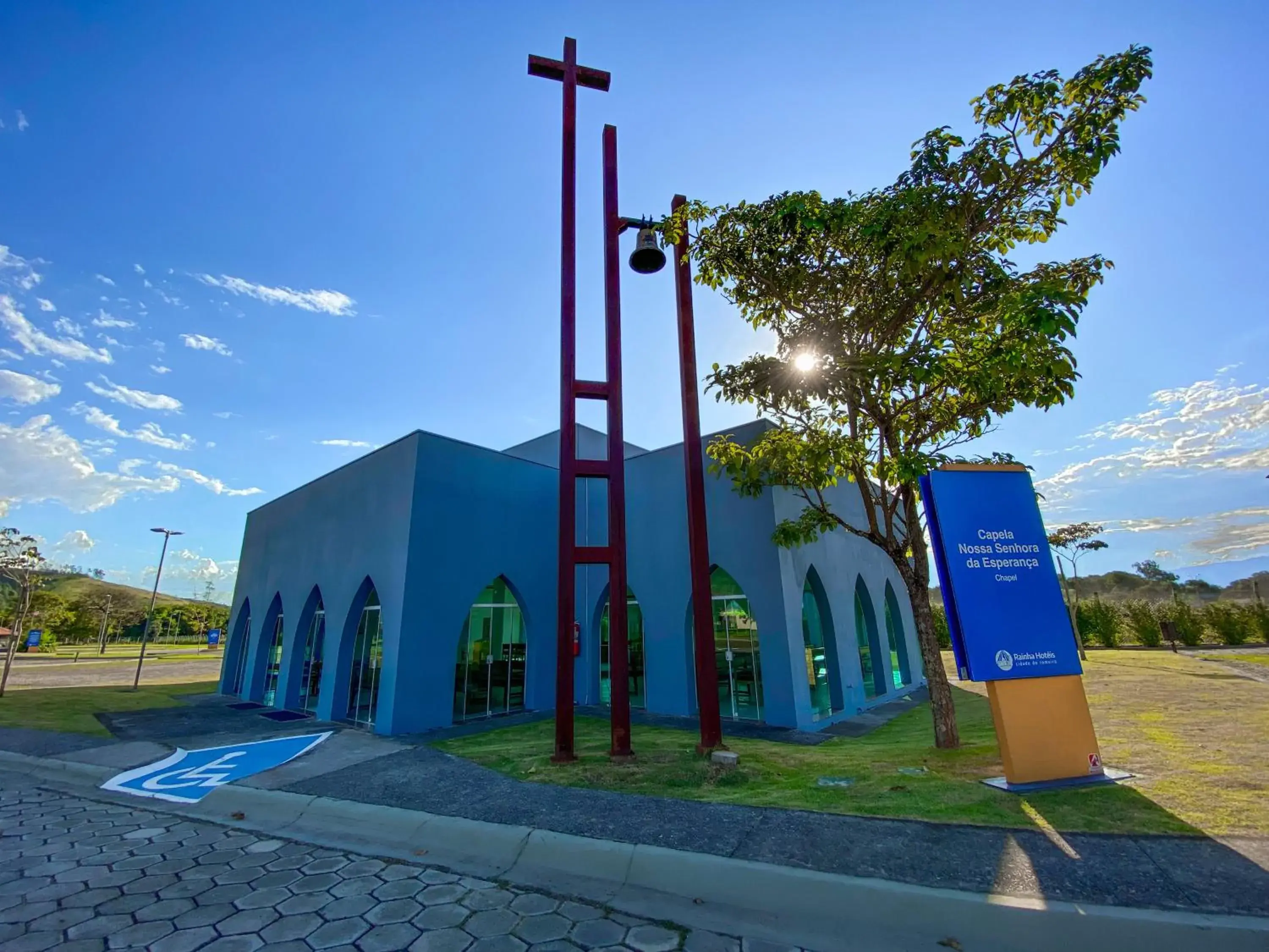 Property building in Hotel Rainha do Brasil Property building in Hotel Rainha do Brasil