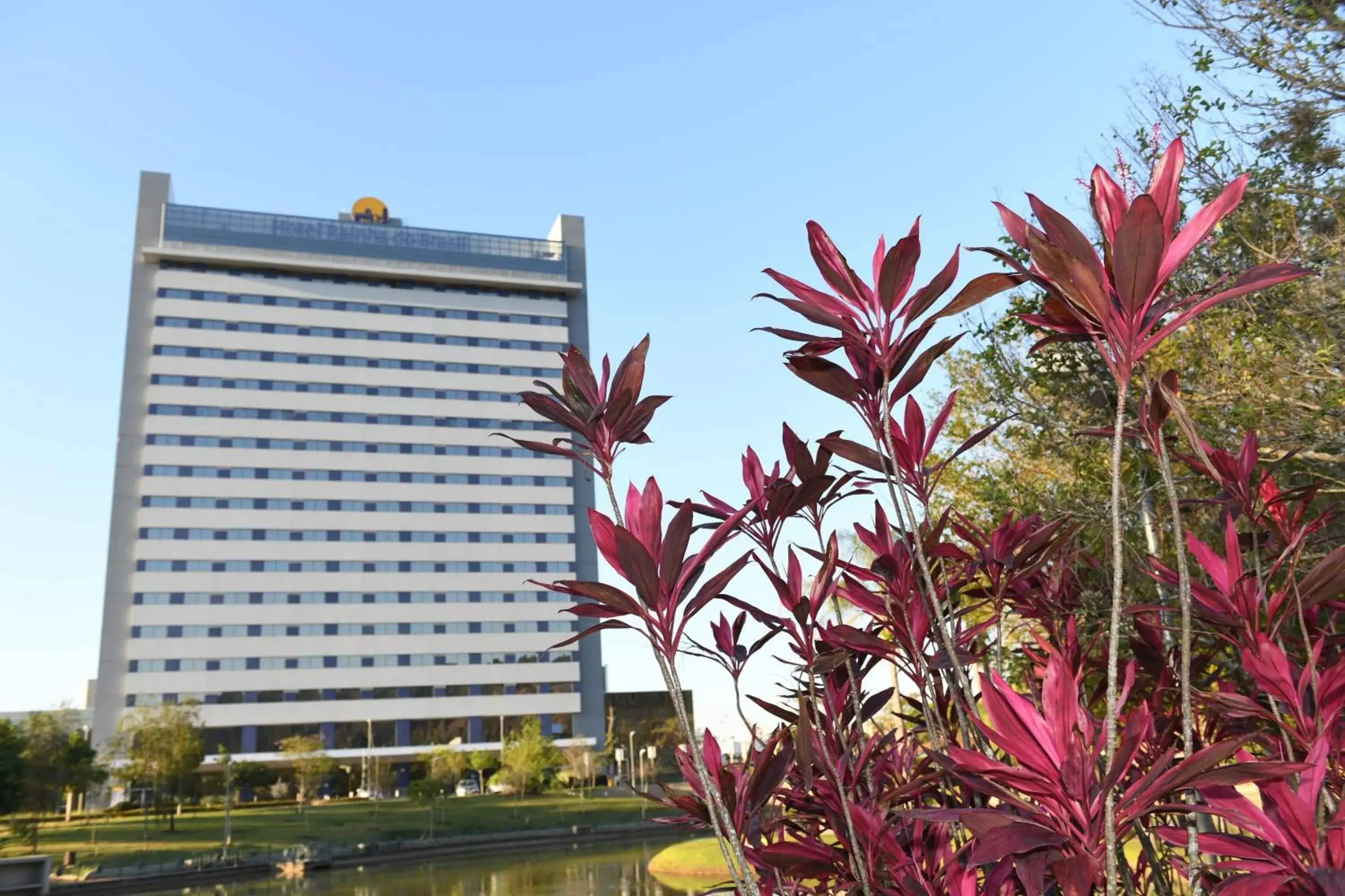 Property building in Hotel Rainha do Brasil Property building in Hotel Rainha do Brasil