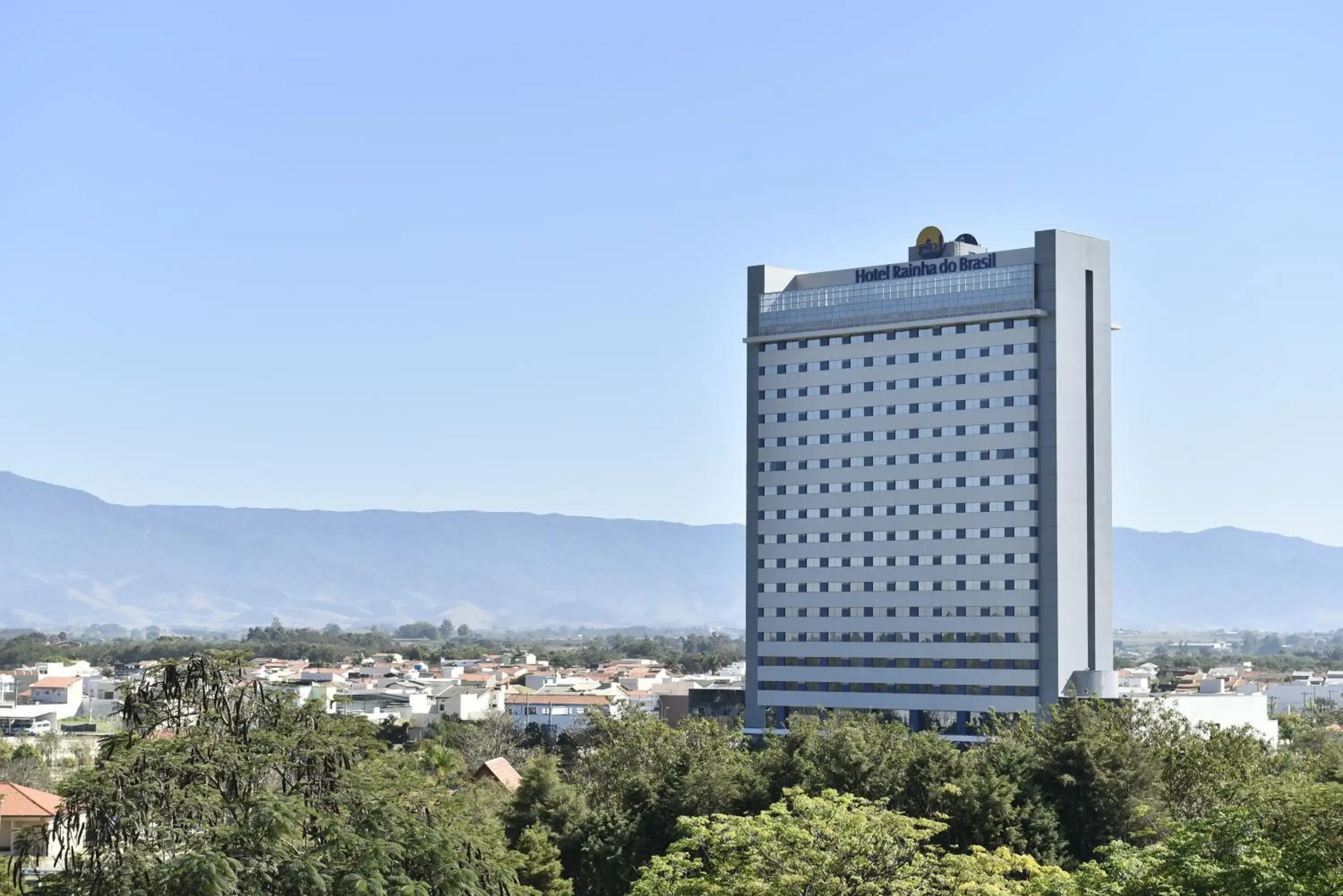 Property building in Hotel Rainha do Brasil Property building in Hotel Rainha do Brasil