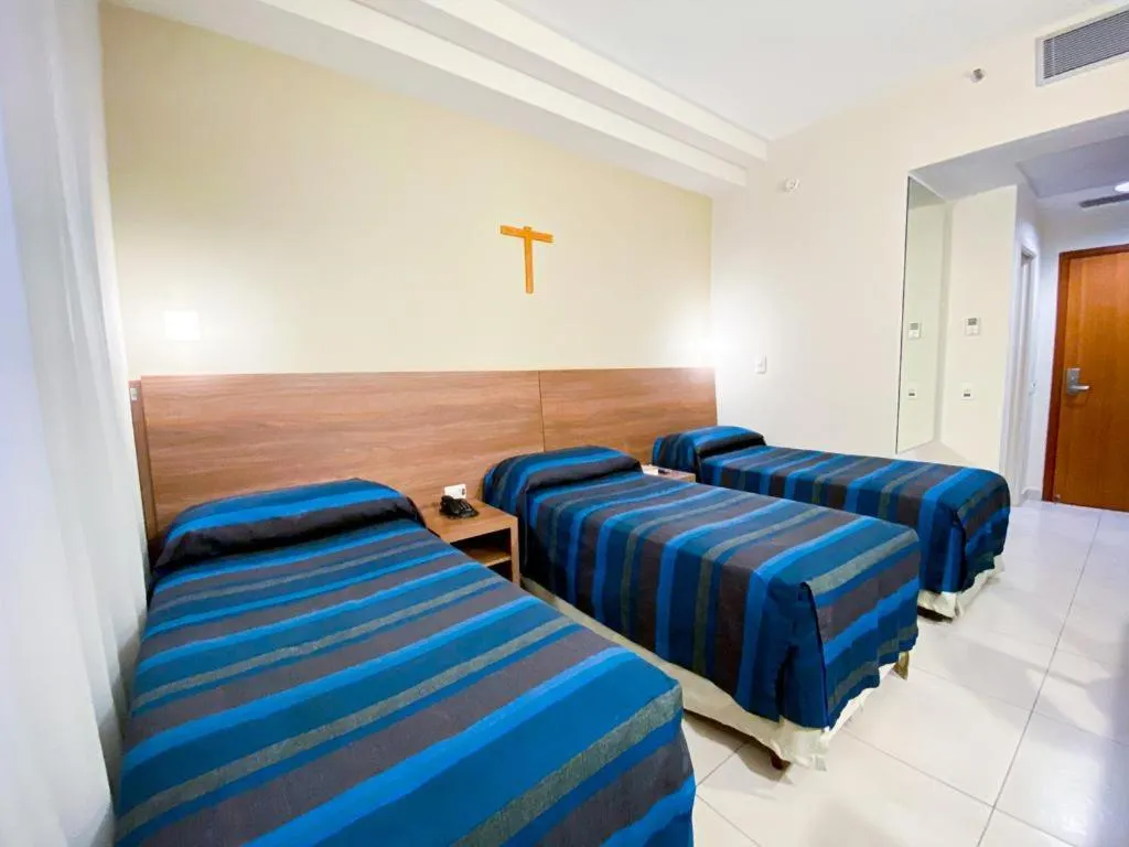 Bedroom, Bed in Hotel Rainha do Brasil
