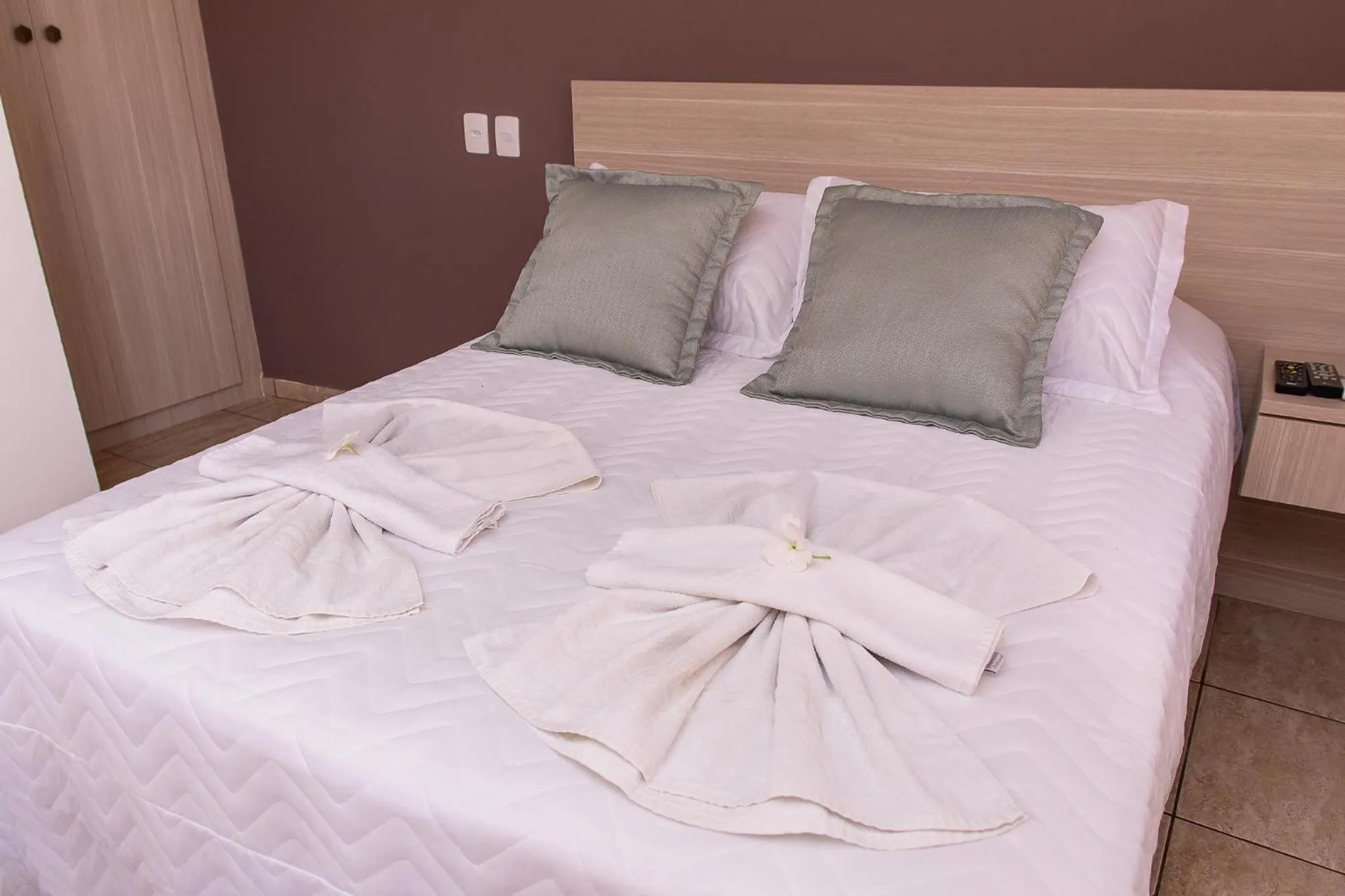 Bed in Pousada Tesouro de Minas - Centro Histórico