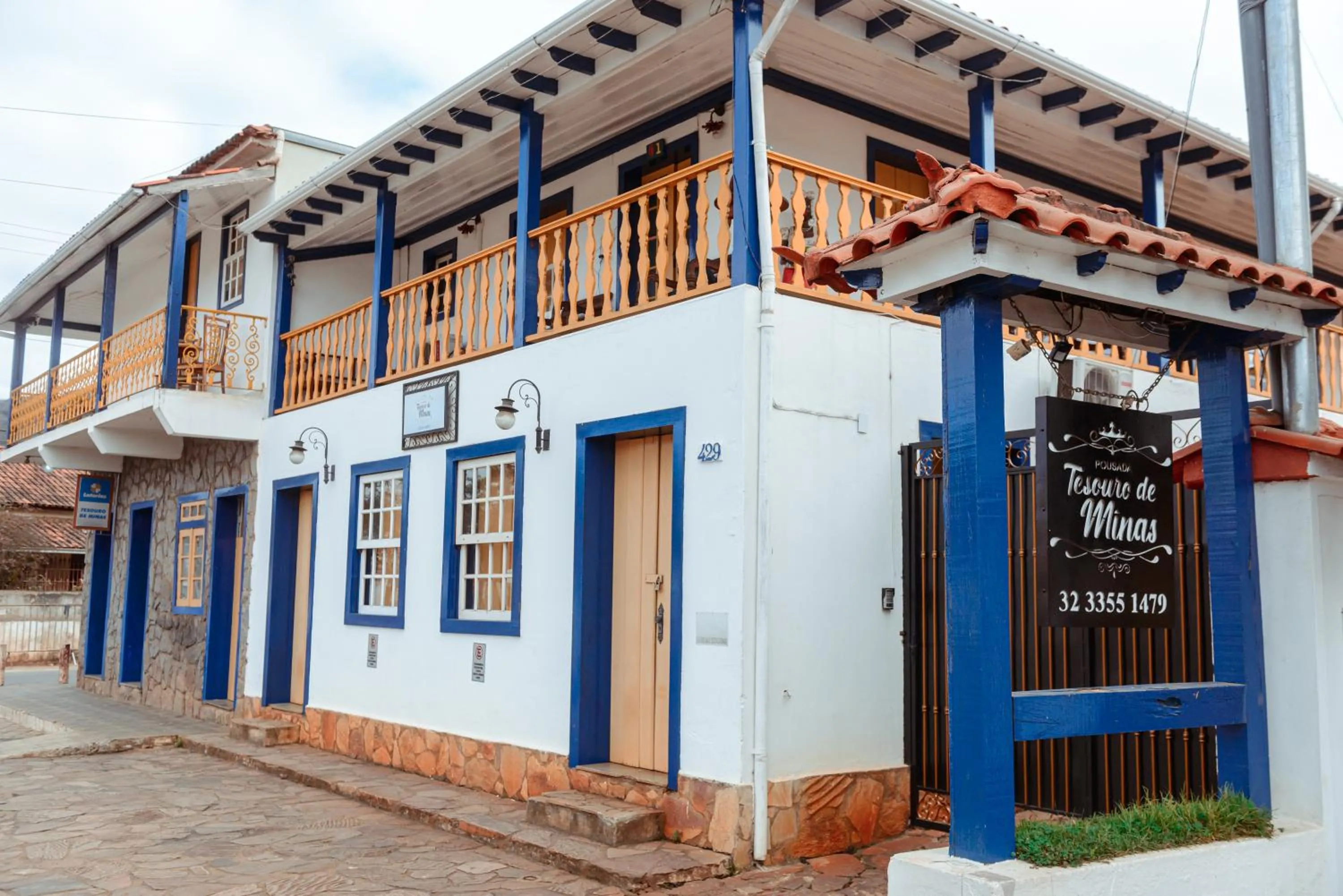 Facade/entrance in Pousada Tesouro de Minas - Centro Histórico