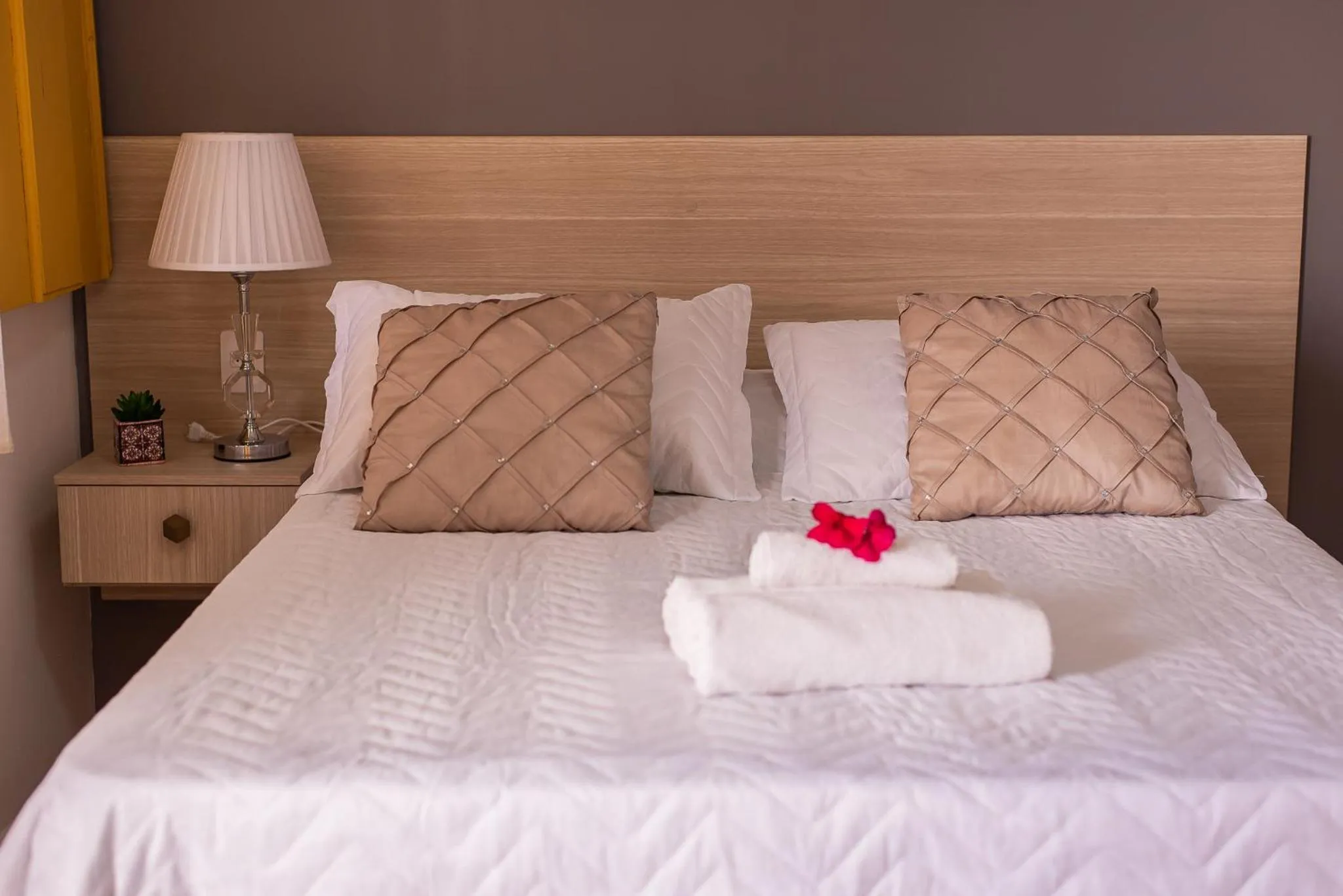 Bed in Pousada Tesouro de Minas - Centro Histórico