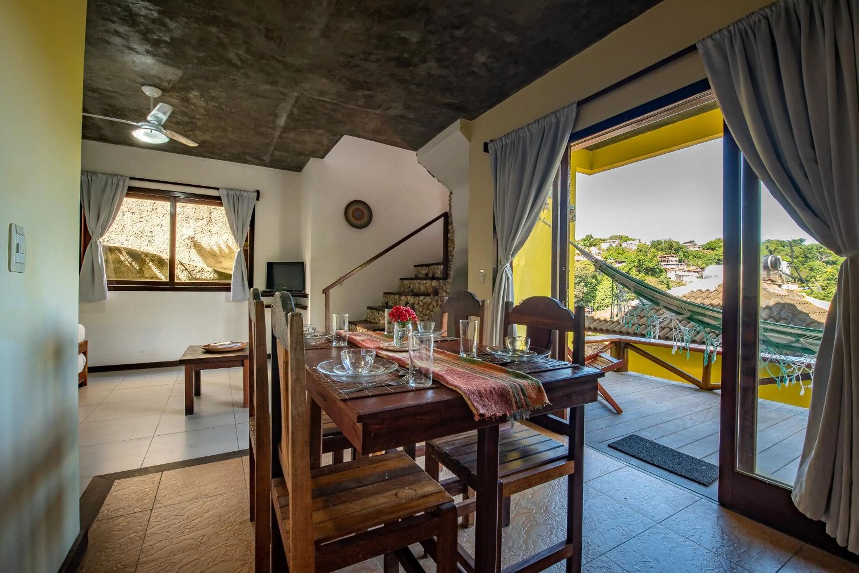 Living room in Areia Branca Apart Hotel