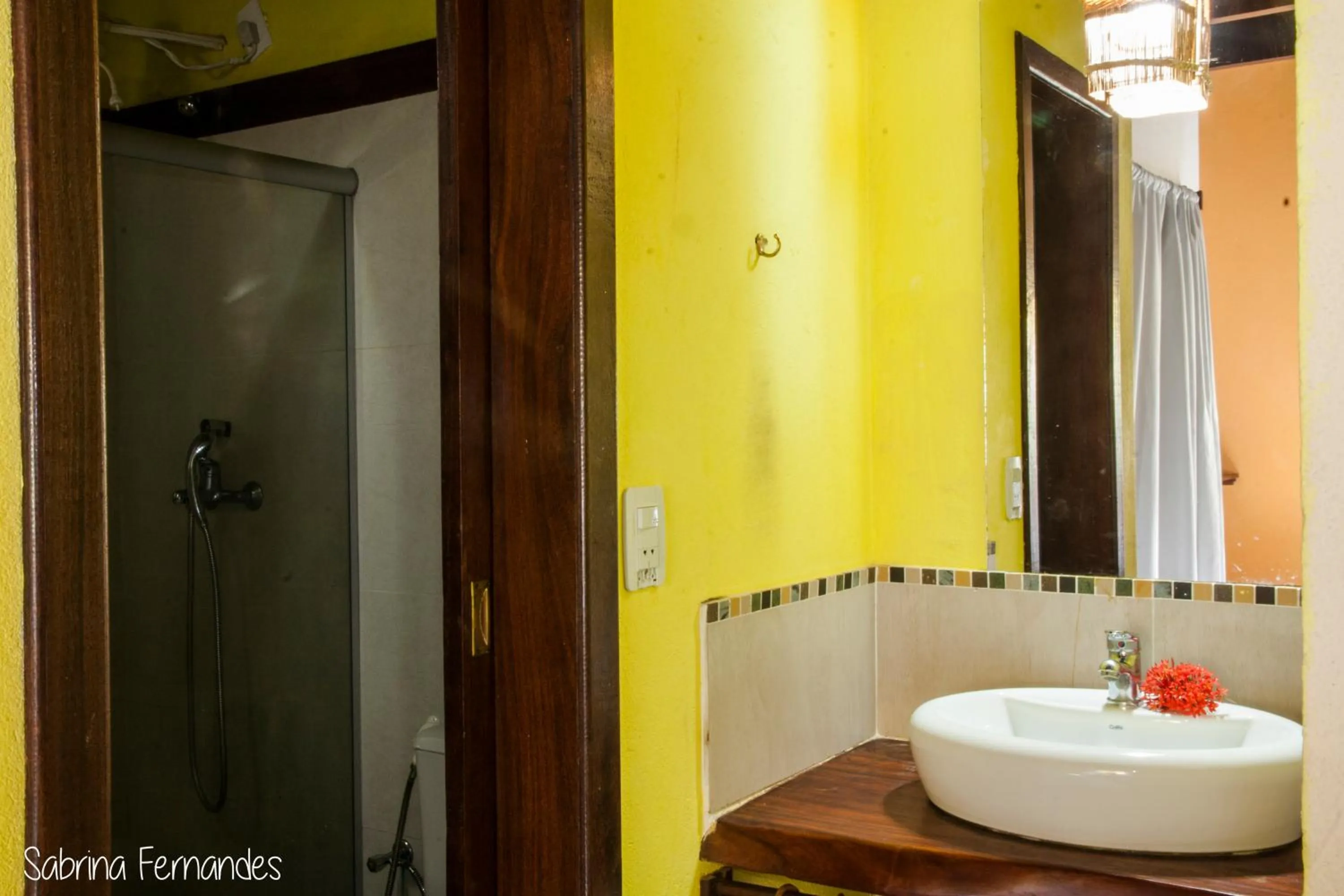 Text overlay in Areia Branca Apart Hotel