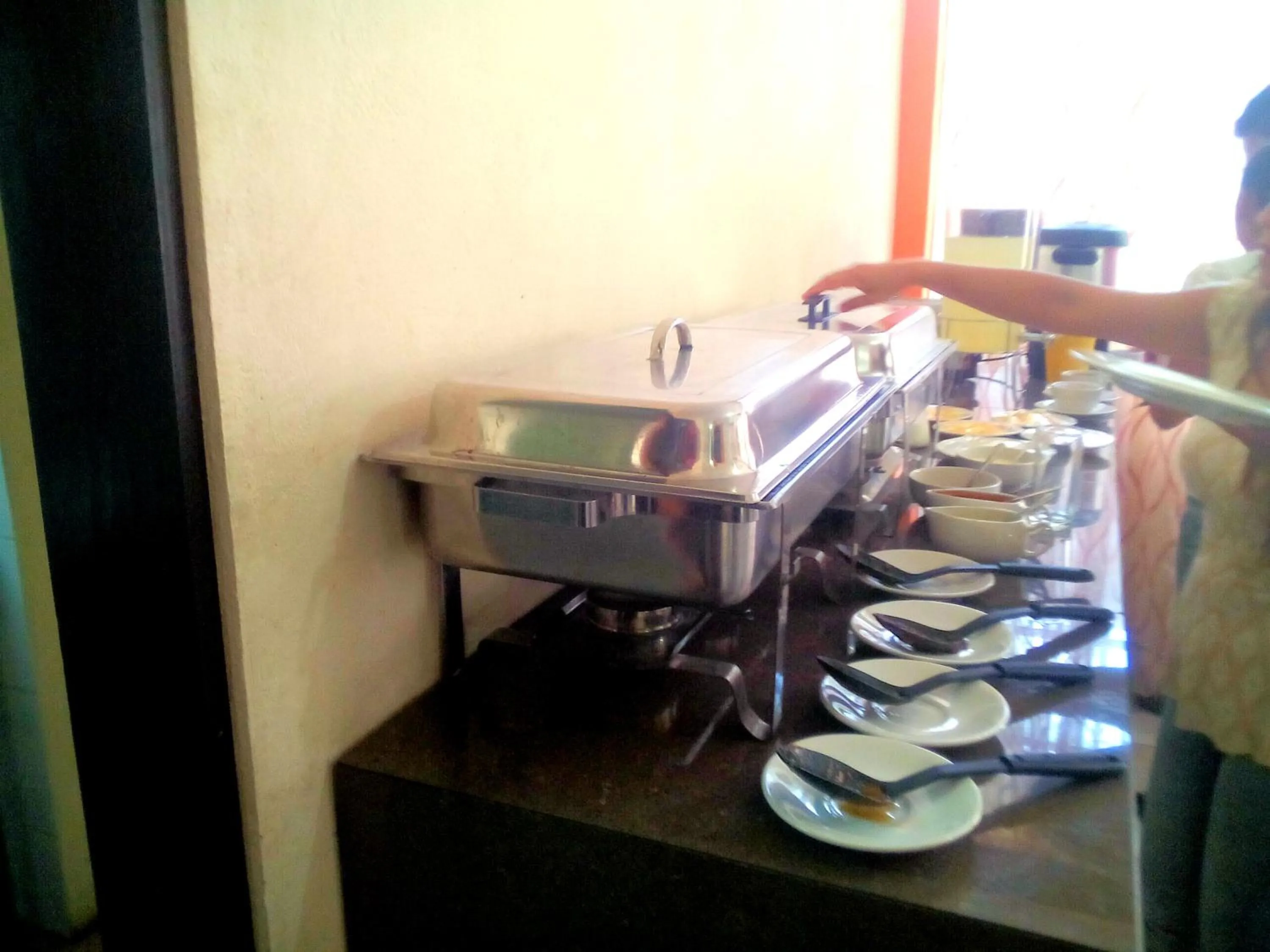 Buffet breakfast in Hotel Maria Elena