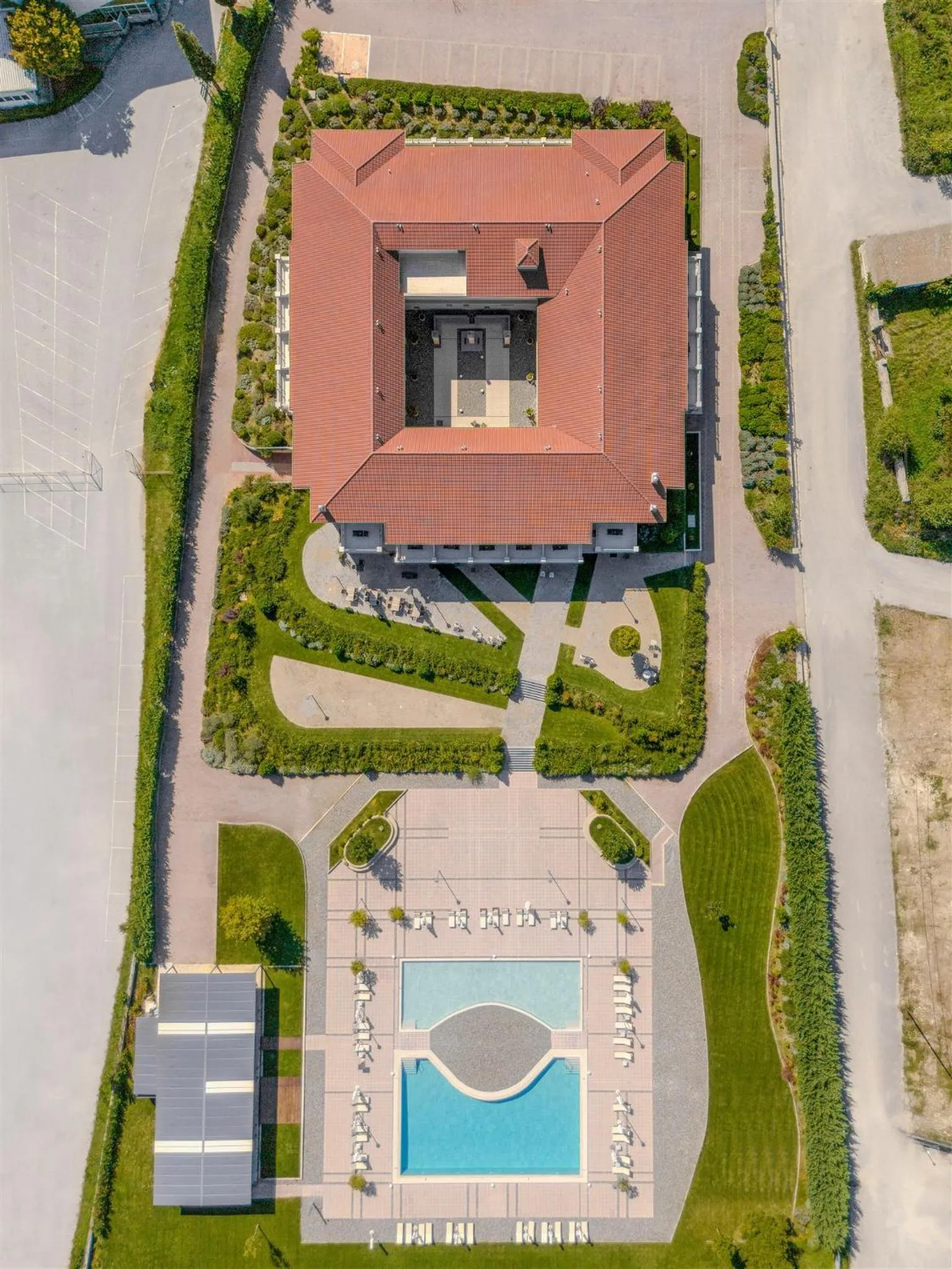 Property building in The Lake Hotel