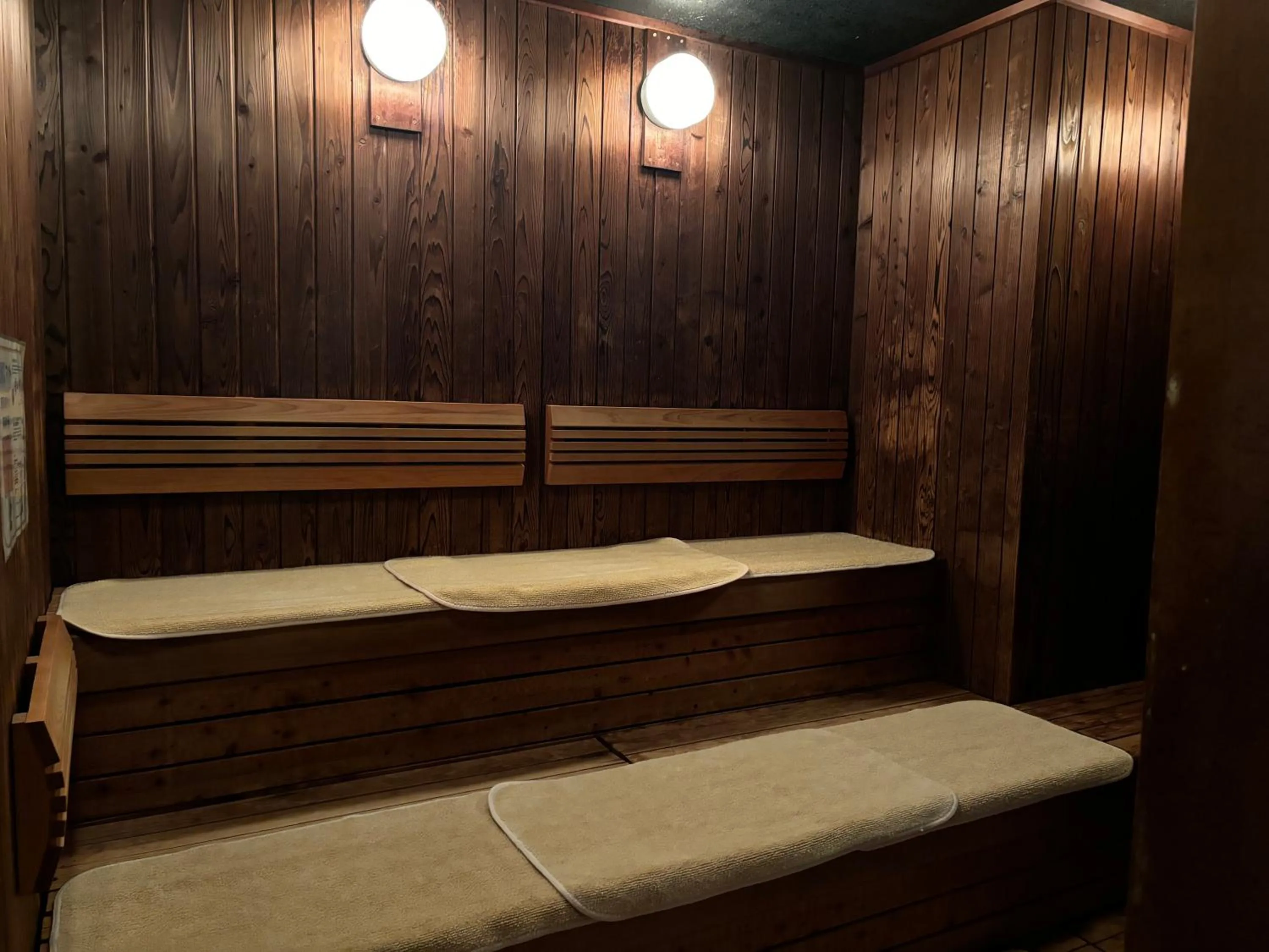 Sauna in Dormy Inn Premium Hakata Canal City Mae