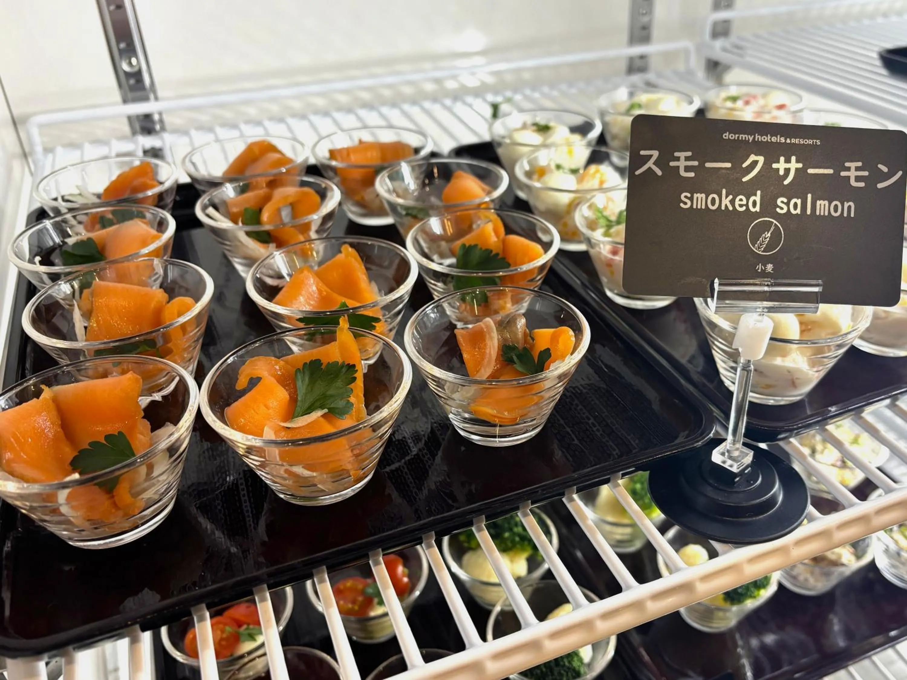 Breakfast in Dormy Inn Premium Hakata Canal City Mae