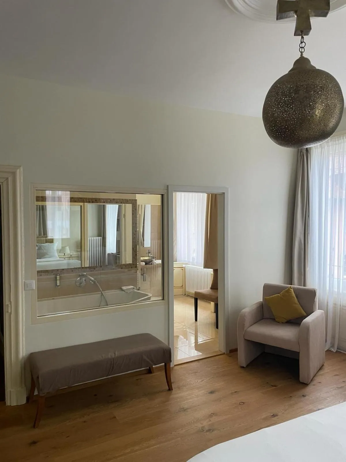 Bathroom, Bed in La Belle-Croix