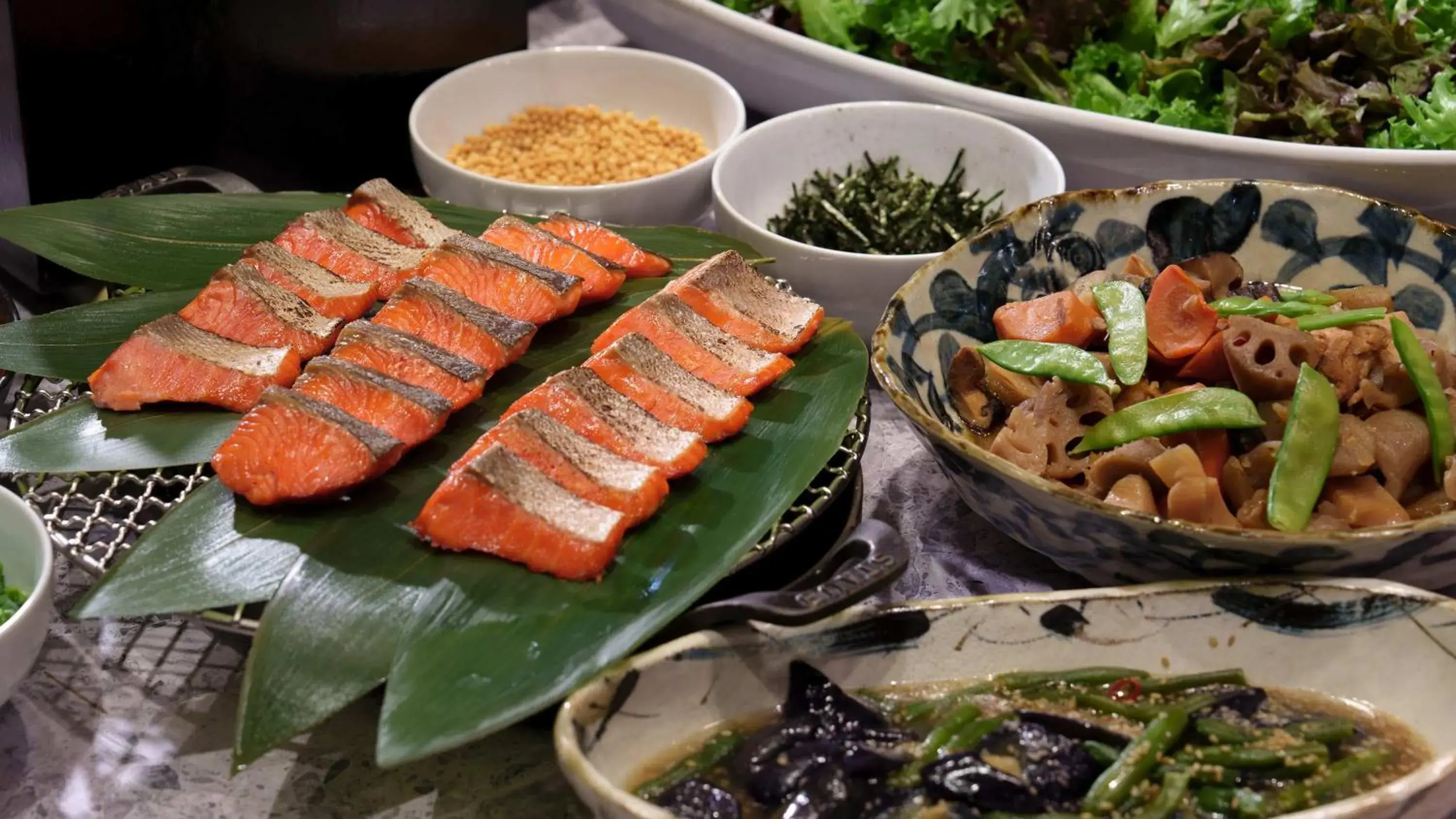 Breakfast in Nishitetsu Grand Hotel Breakfast in Nishitetsu Grand Hotel