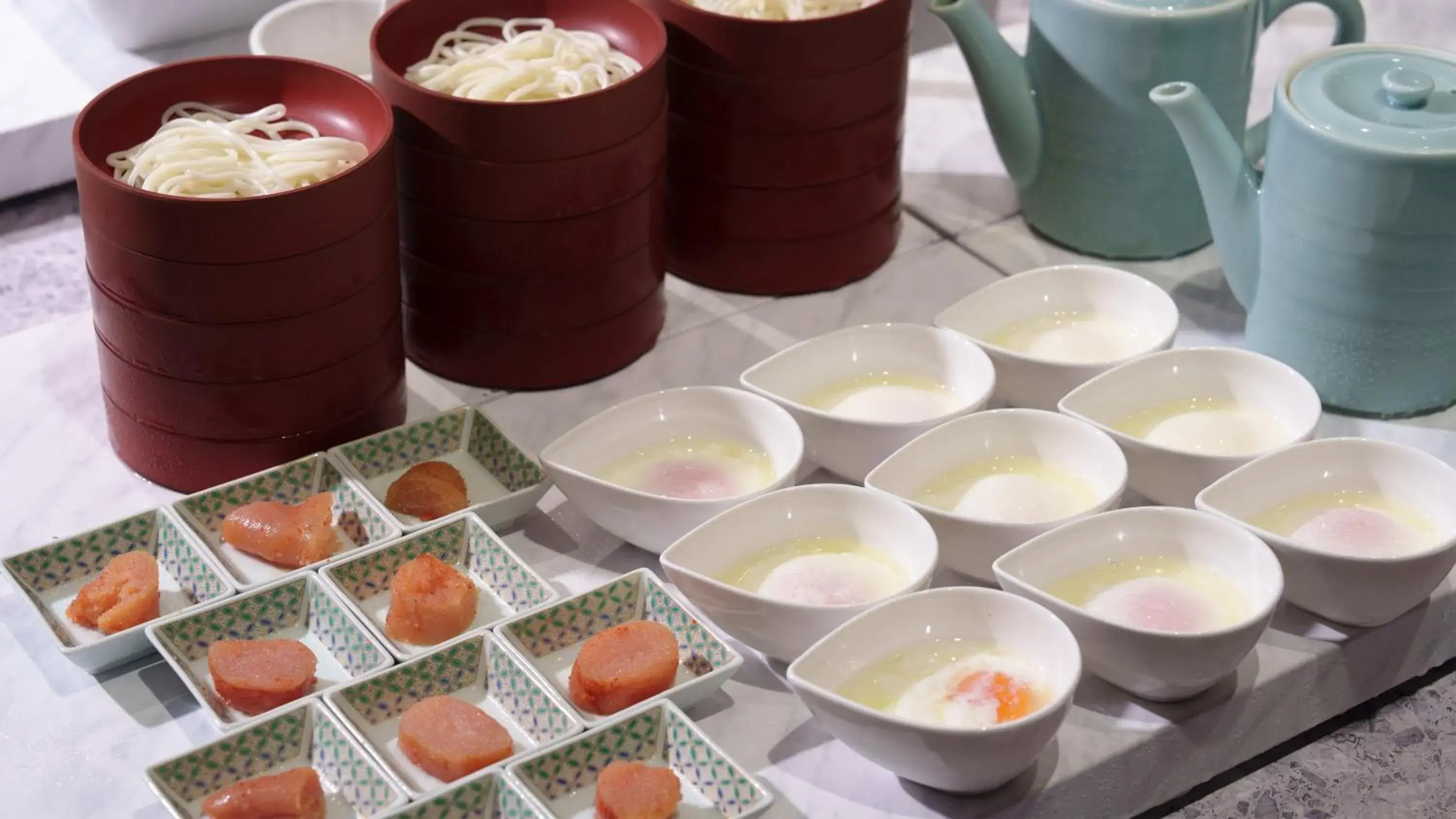 Breakfast in Nishitetsu Grand Hotel Breakfast in Nishitetsu Grand Hotel