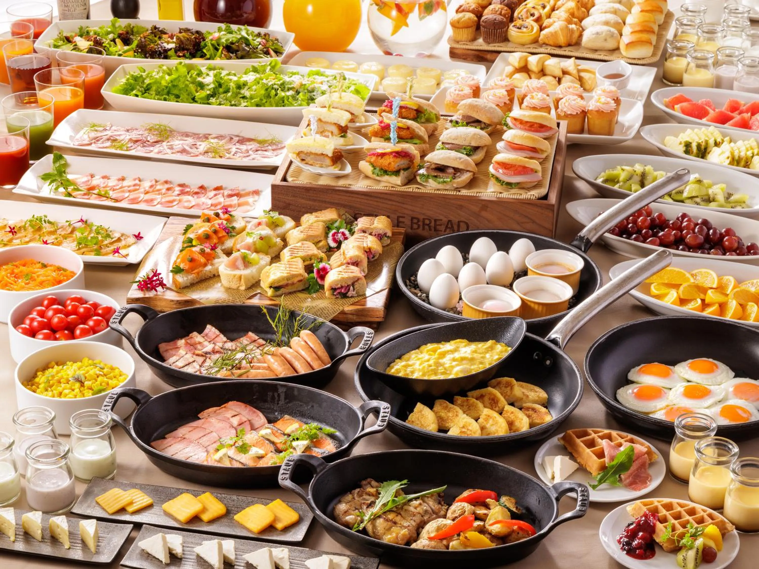 Breakfast in Solaria Nishitetsu Hotel Fukuoka