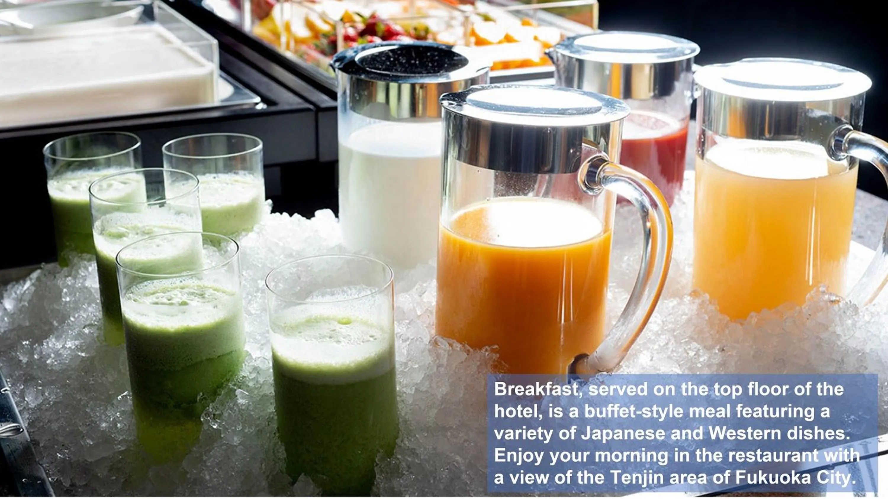 Breakfast in Solaria Nishitetsu Hotel Fukuoka