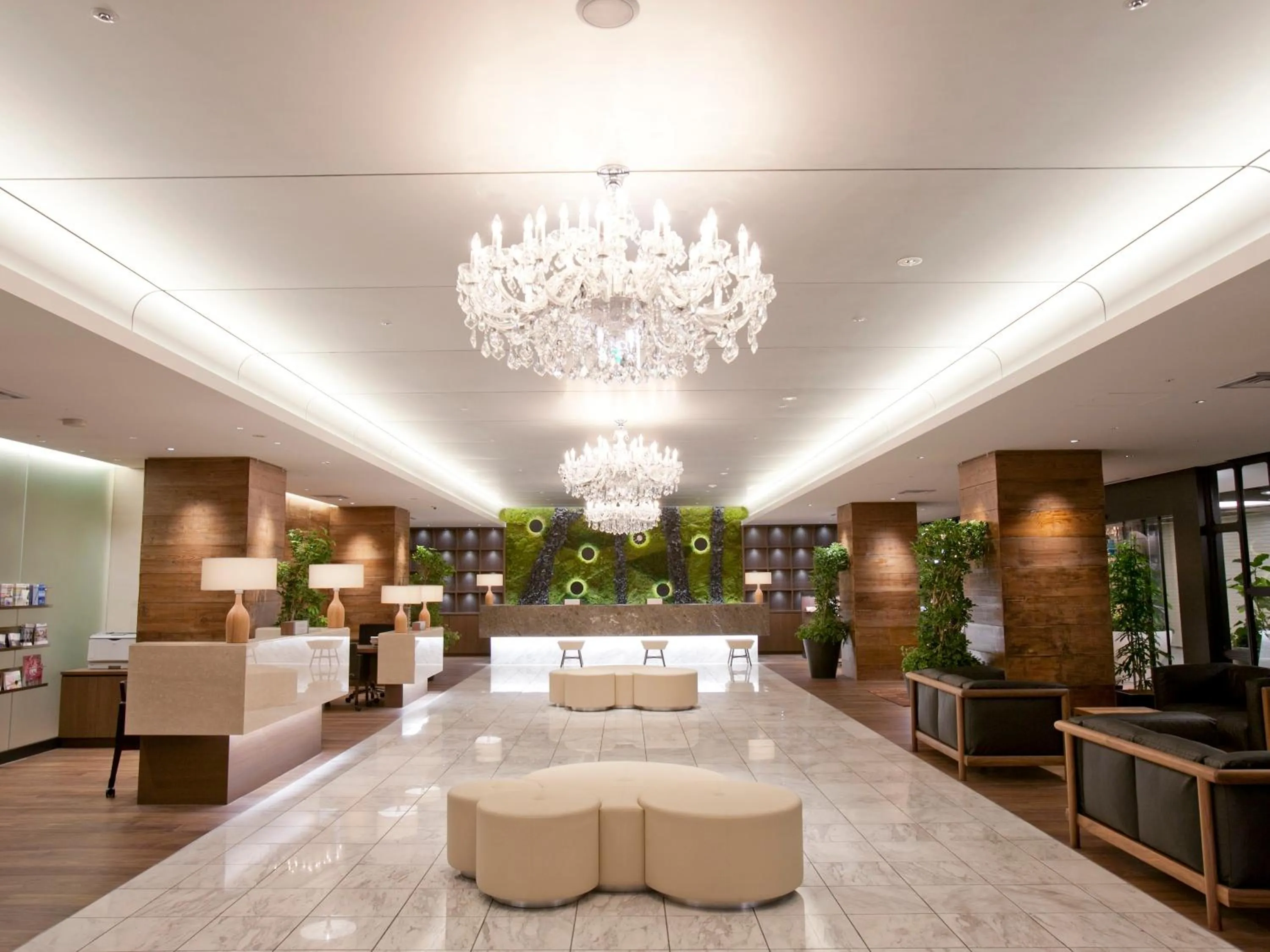 Lobby or reception in Solaria Nishitetsu Hotel Fukuoka