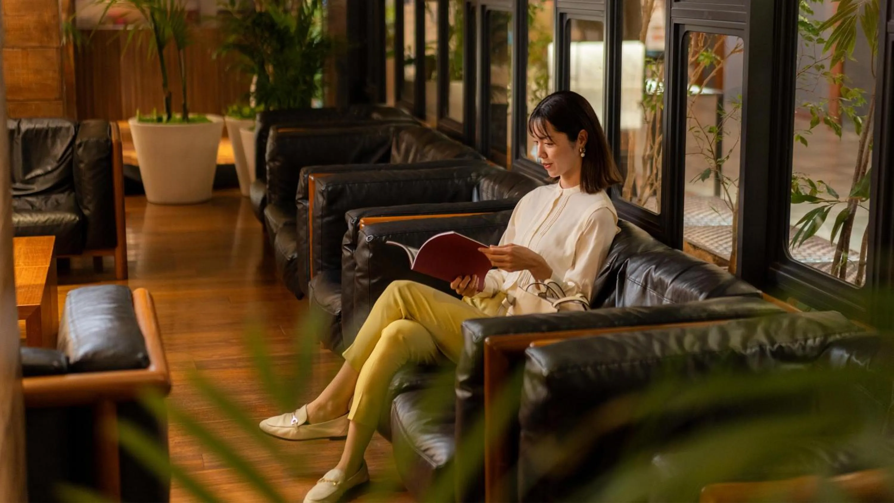 Lobby or reception in Solaria Nishitetsu Hotel Fukuoka