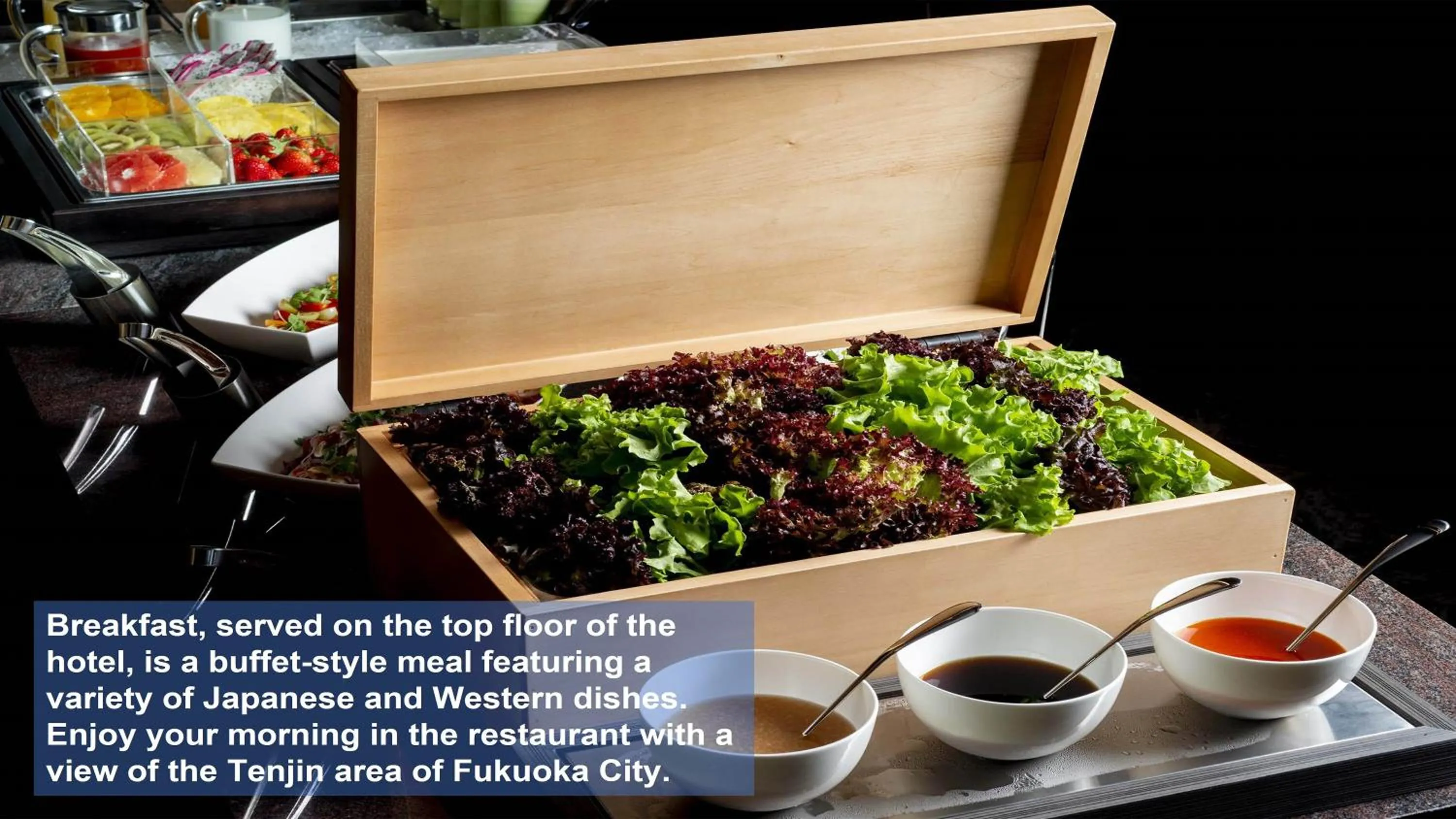 Breakfast in Solaria Nishitetsu Hotel Fukuoka