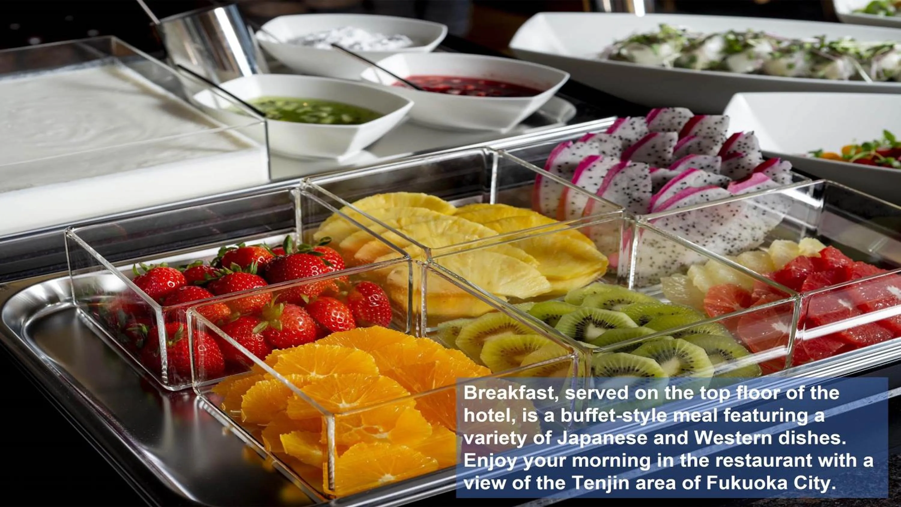 Breakfast in Solaria Nishitetsu Hotel Fukuoka