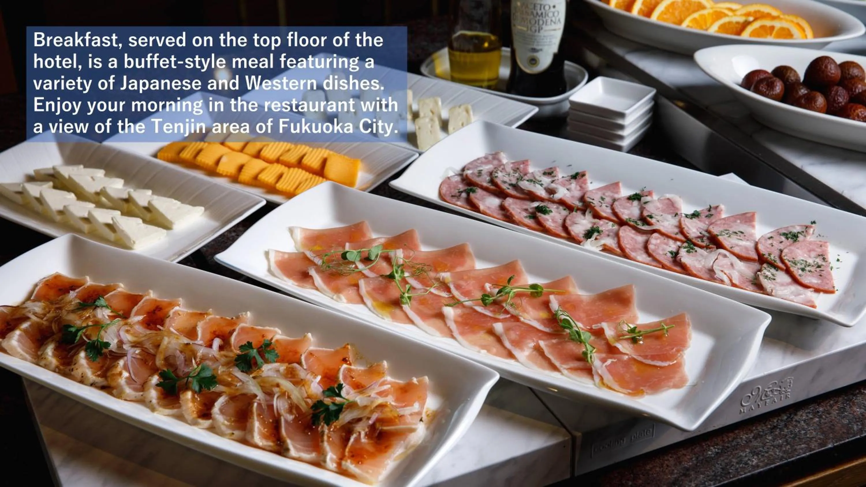 Food and drinks in Solaria Nishitetsu Hotel Fukuoka