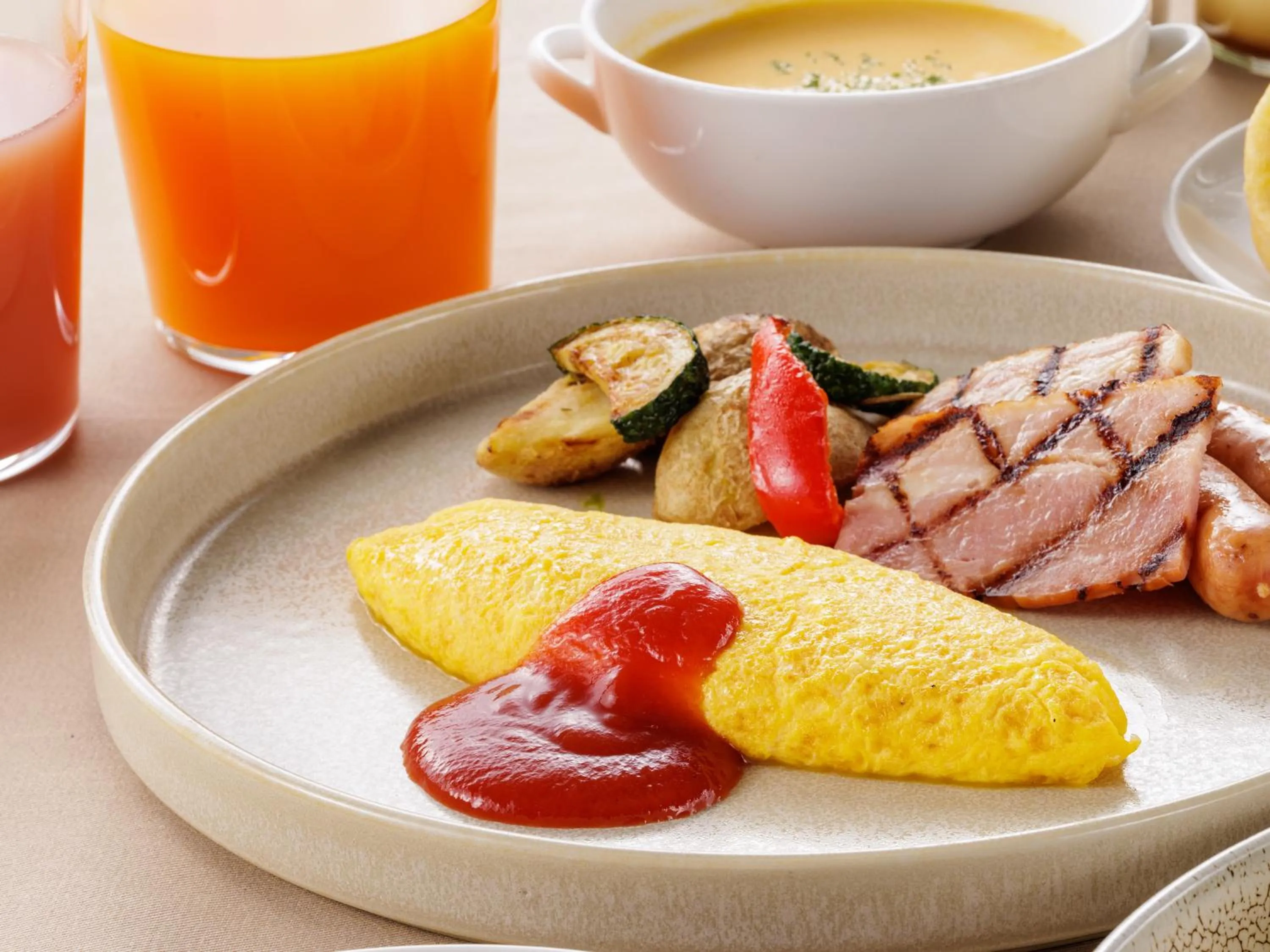 Breakfast in Solaria Nishitetsu Hotel Fukuoka