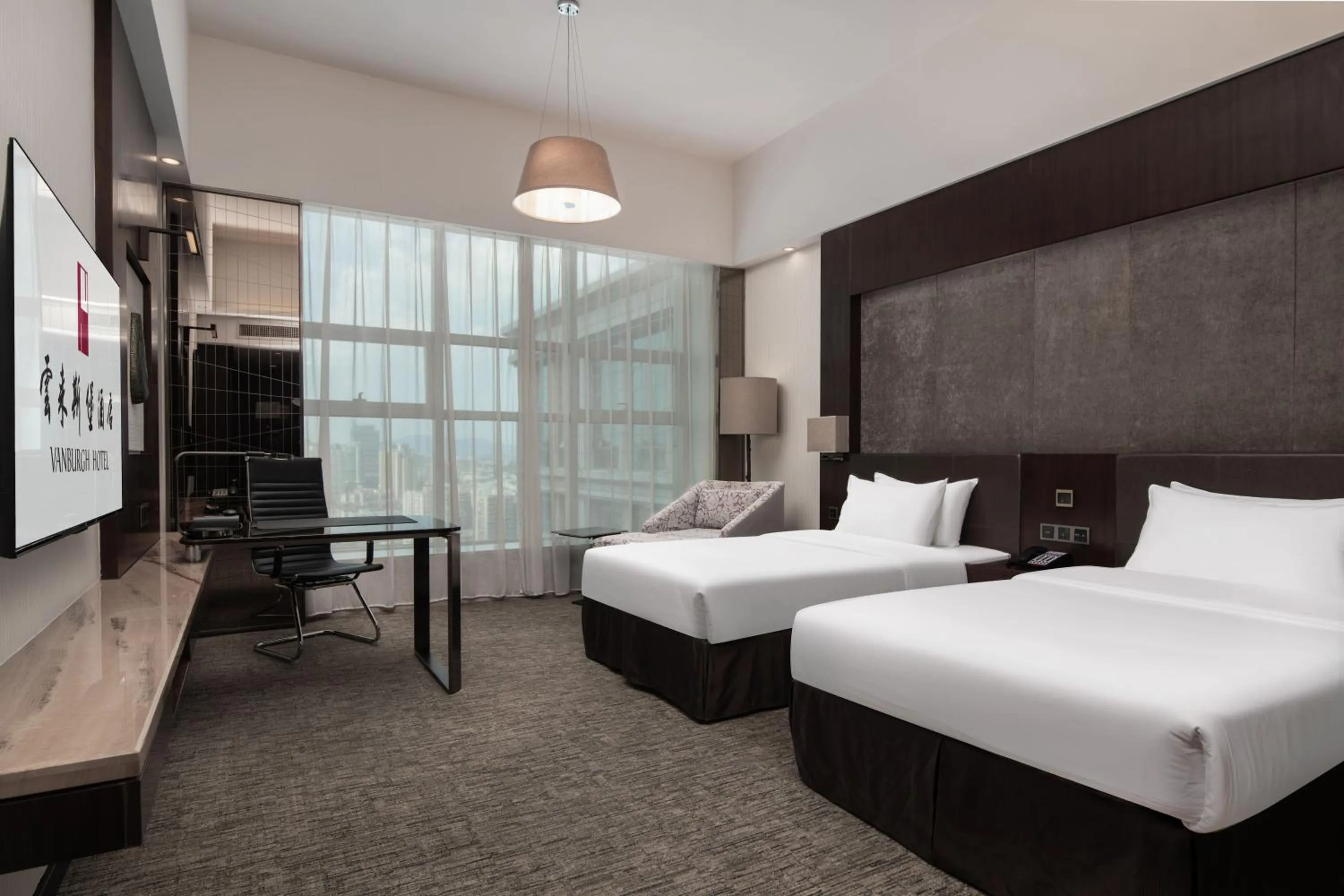 Bed in Vanburgh Hotel - Free shuttle bus transfer during Canton Fair