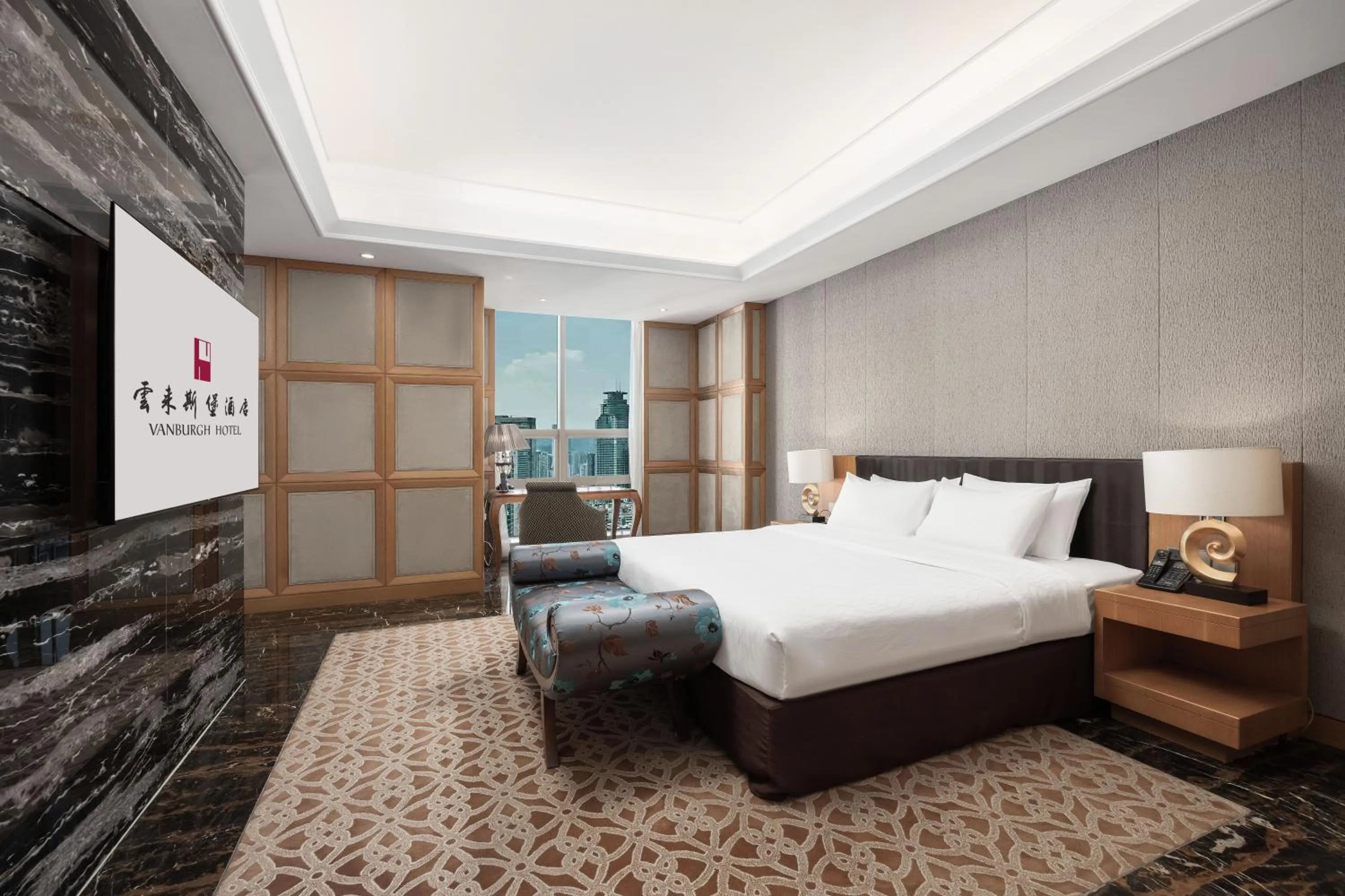 Bed in Vanburgh Hotel - Free shuttle bus transfer during Canton Fair