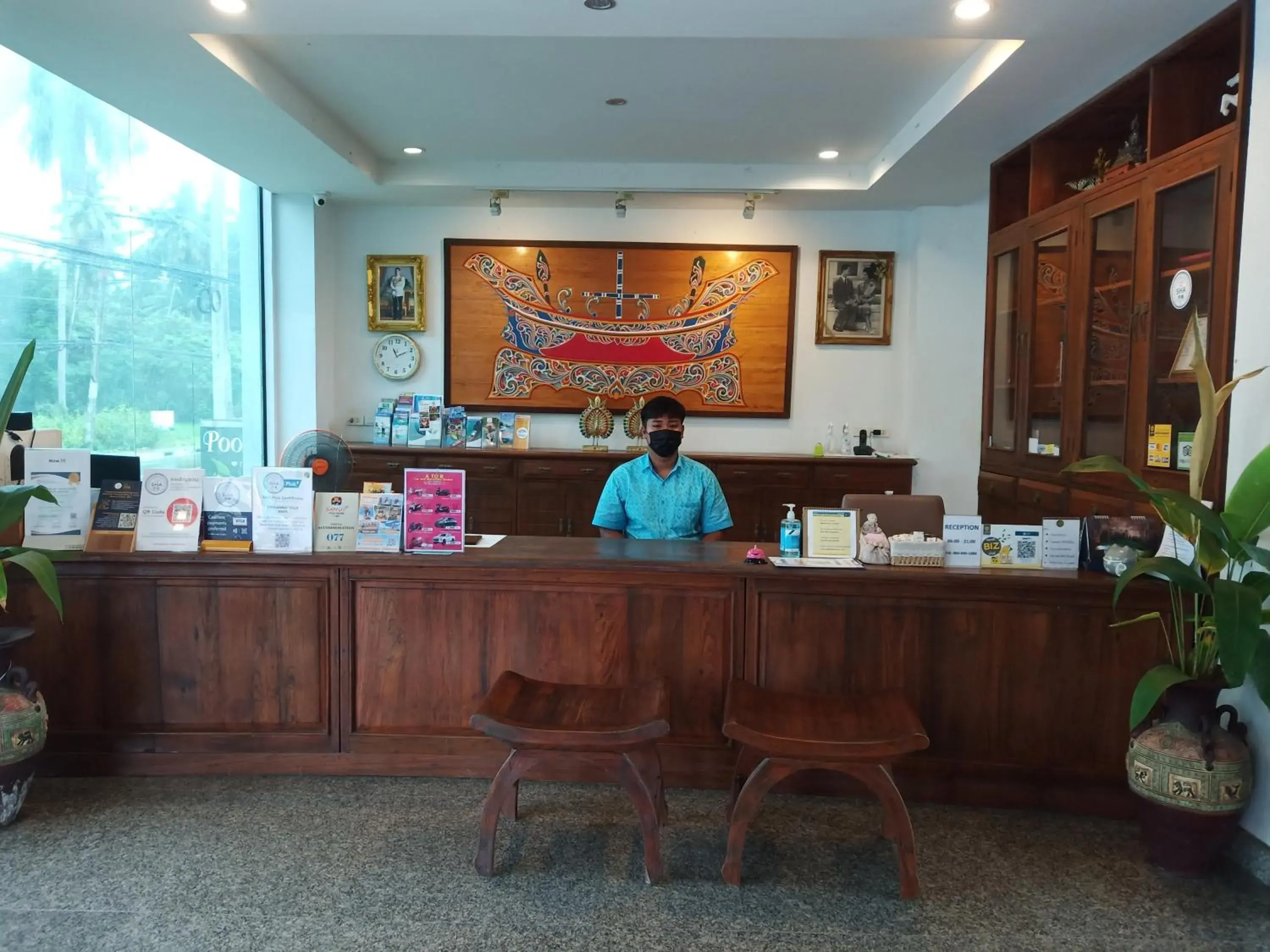 Lobby or reception in Poolsawat Villa - SHA Plus Lobby or reception in Poolsawat Villa - SHA Plus