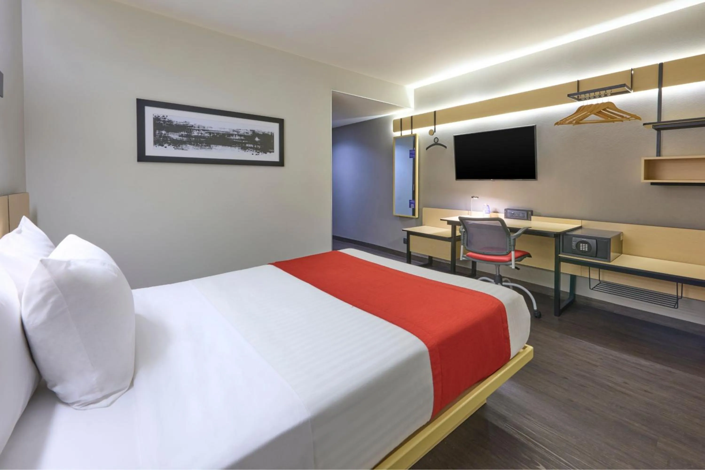 Bedroom, Bed in City Express by Marriott Ciudad de México La Villa