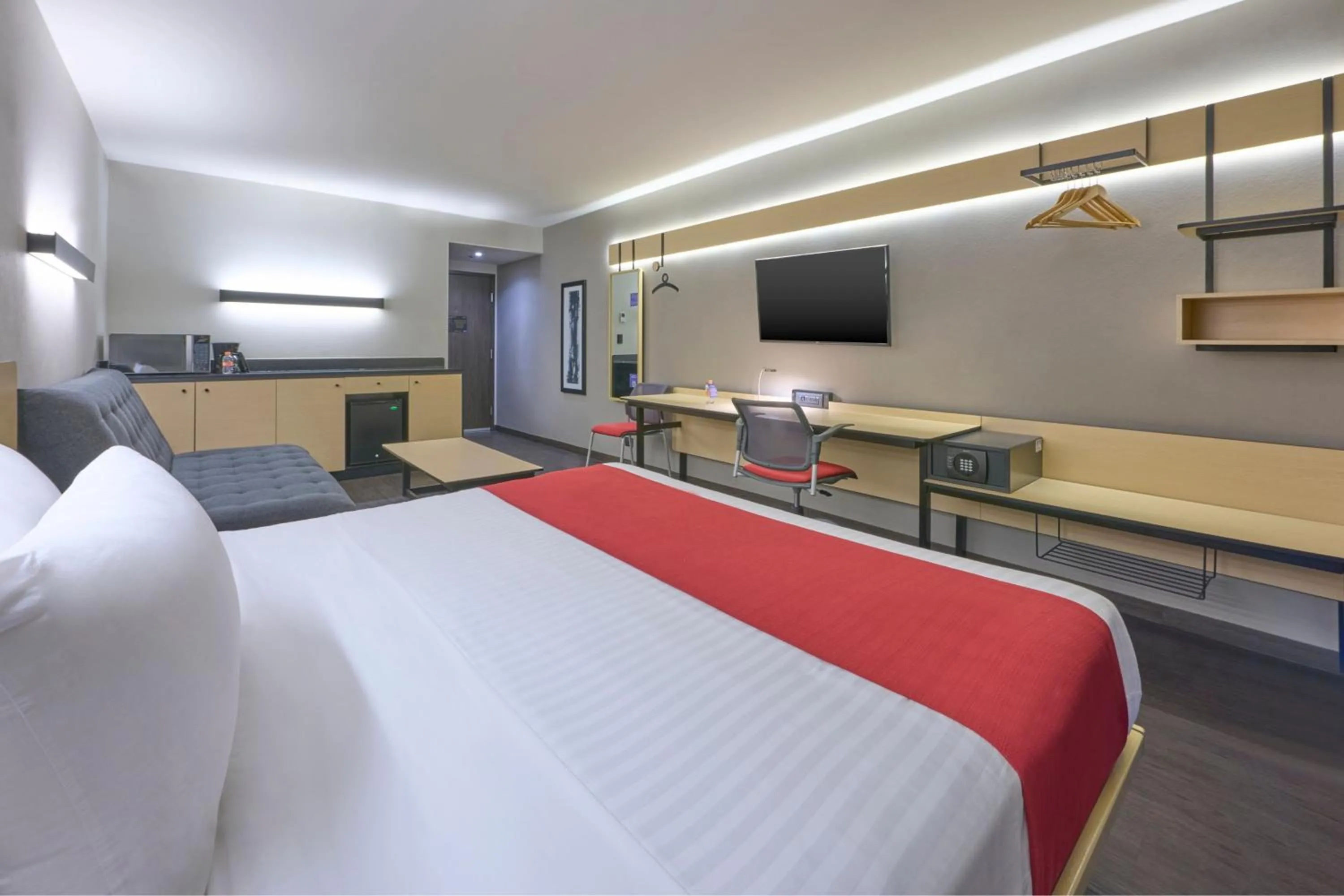 Bedroom, Bed in City Express by Marriott Ciudad de México La Villa