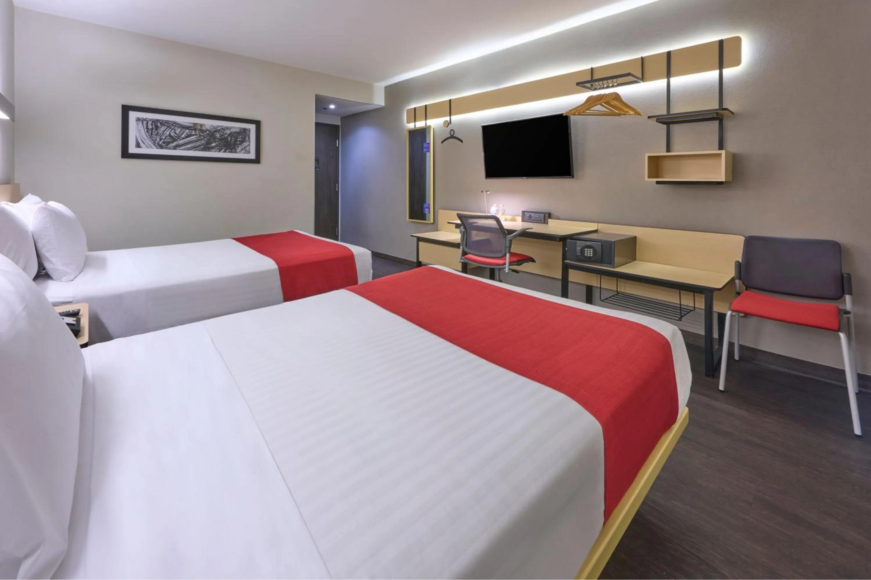 Bedroom, Bed in City Express by Marriott Ciudad de México La Villa