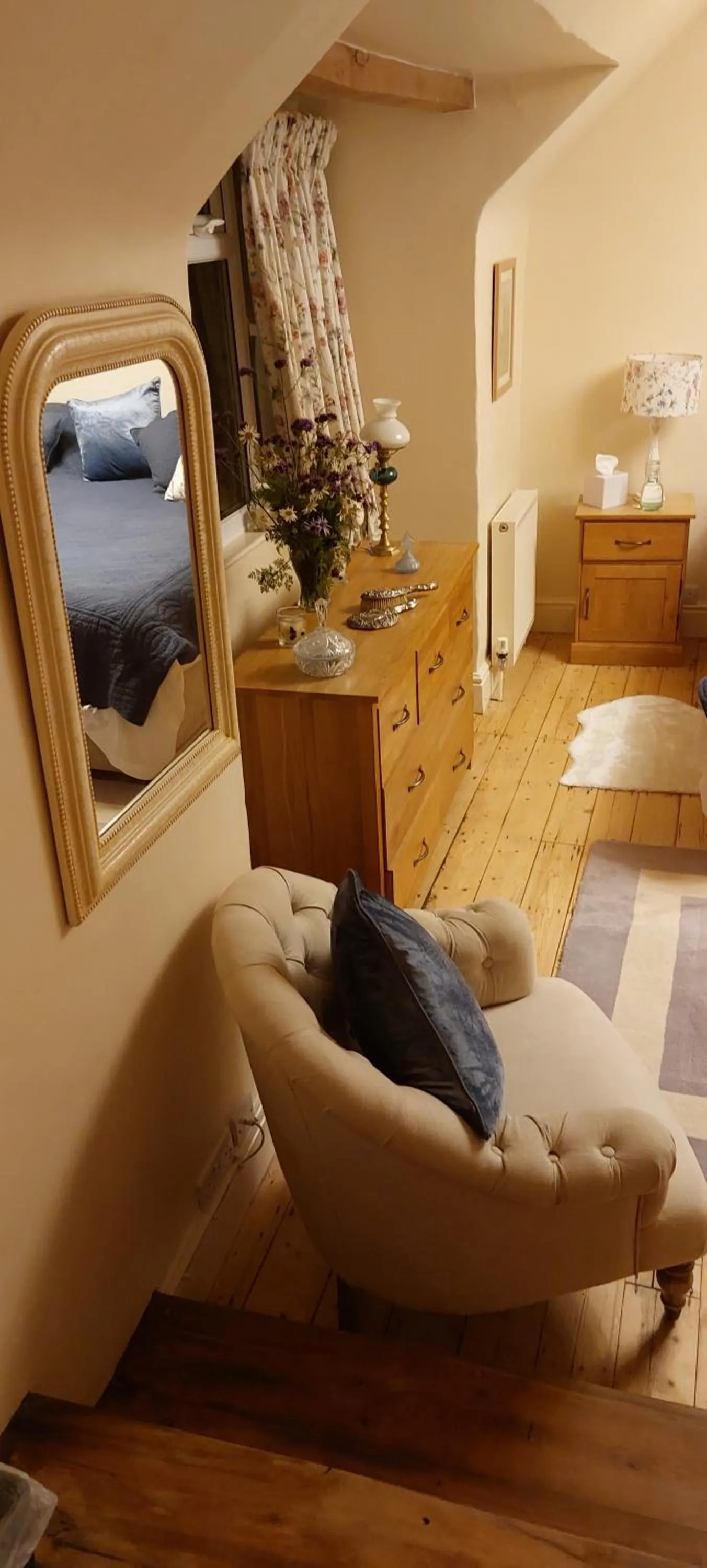 Bedroom, Bed in The Millers Cottage
