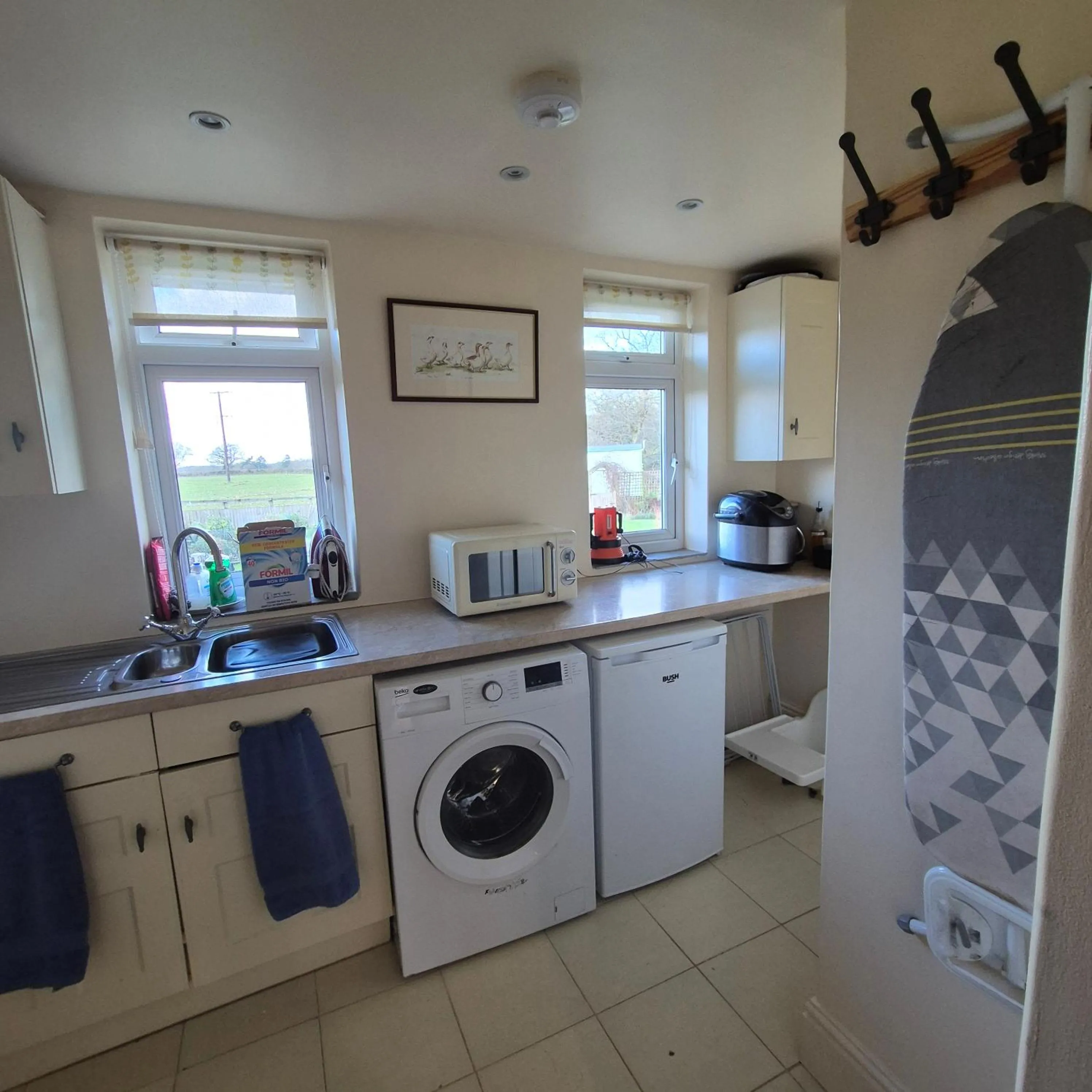 washing machine in The Millers Cottage