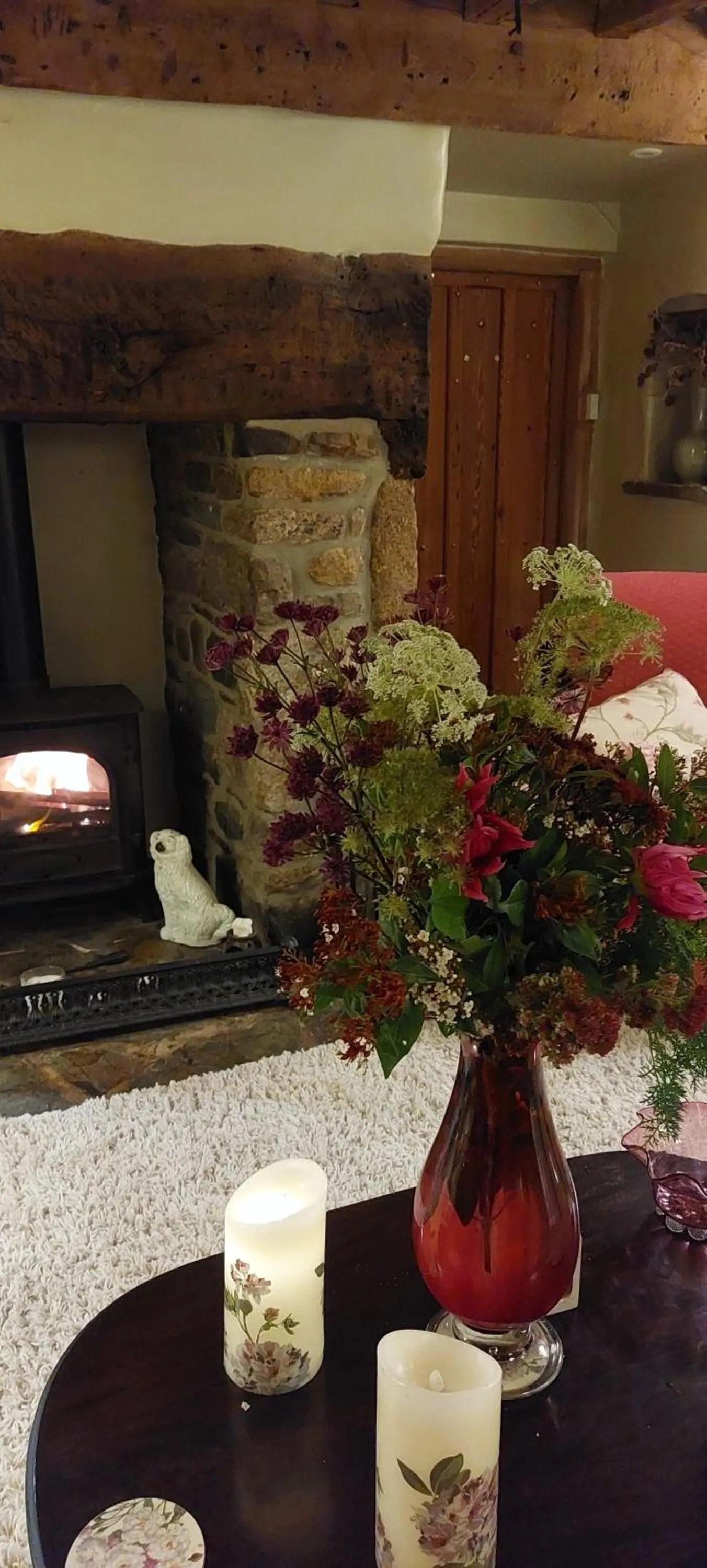 Living room in The Millers Cottage