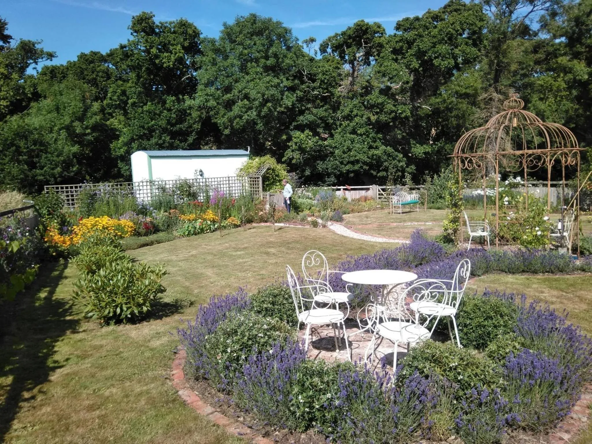 Garden in The Millers Cottage