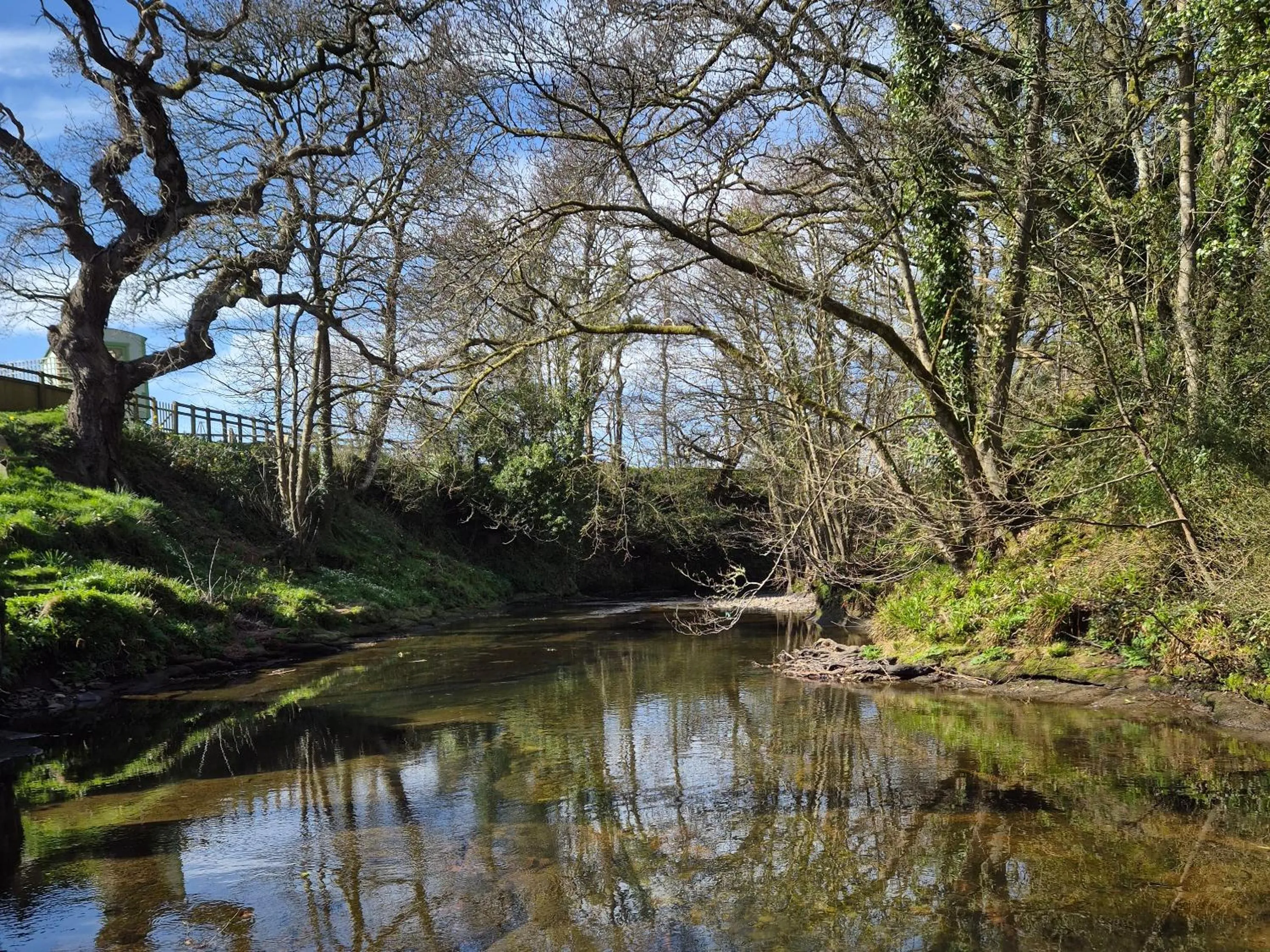 River view in The Millers Cottage