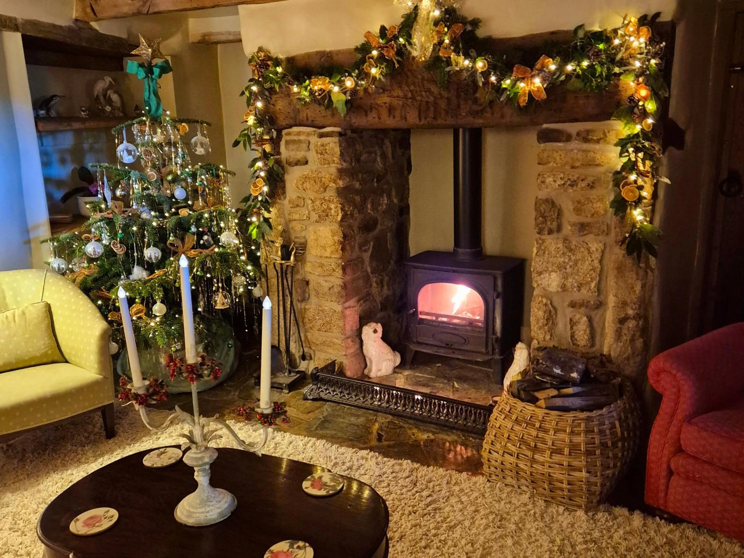 Living room in The Millers Cottage