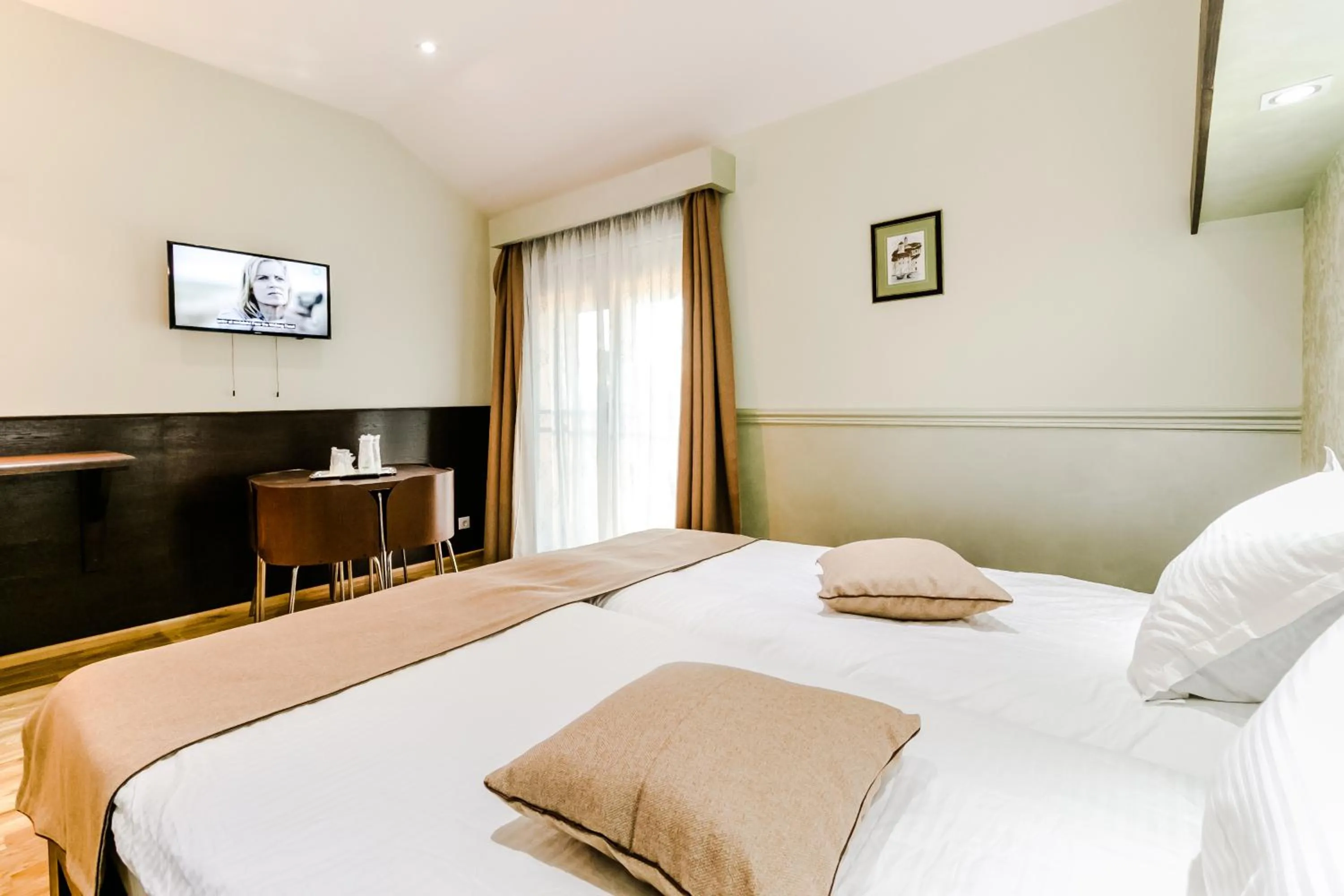 Bed in Hotel Marina