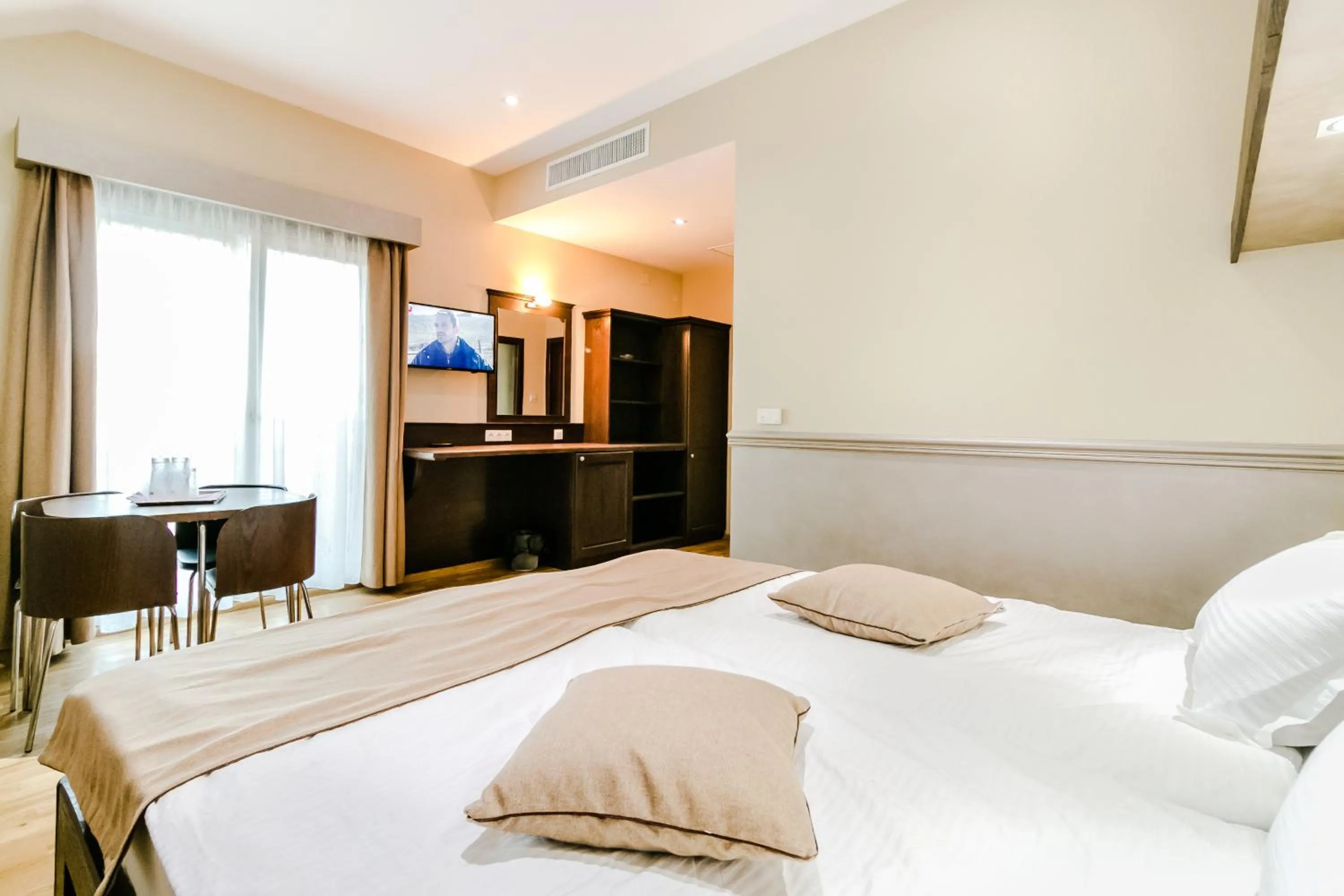 Bed in Hotel Marina