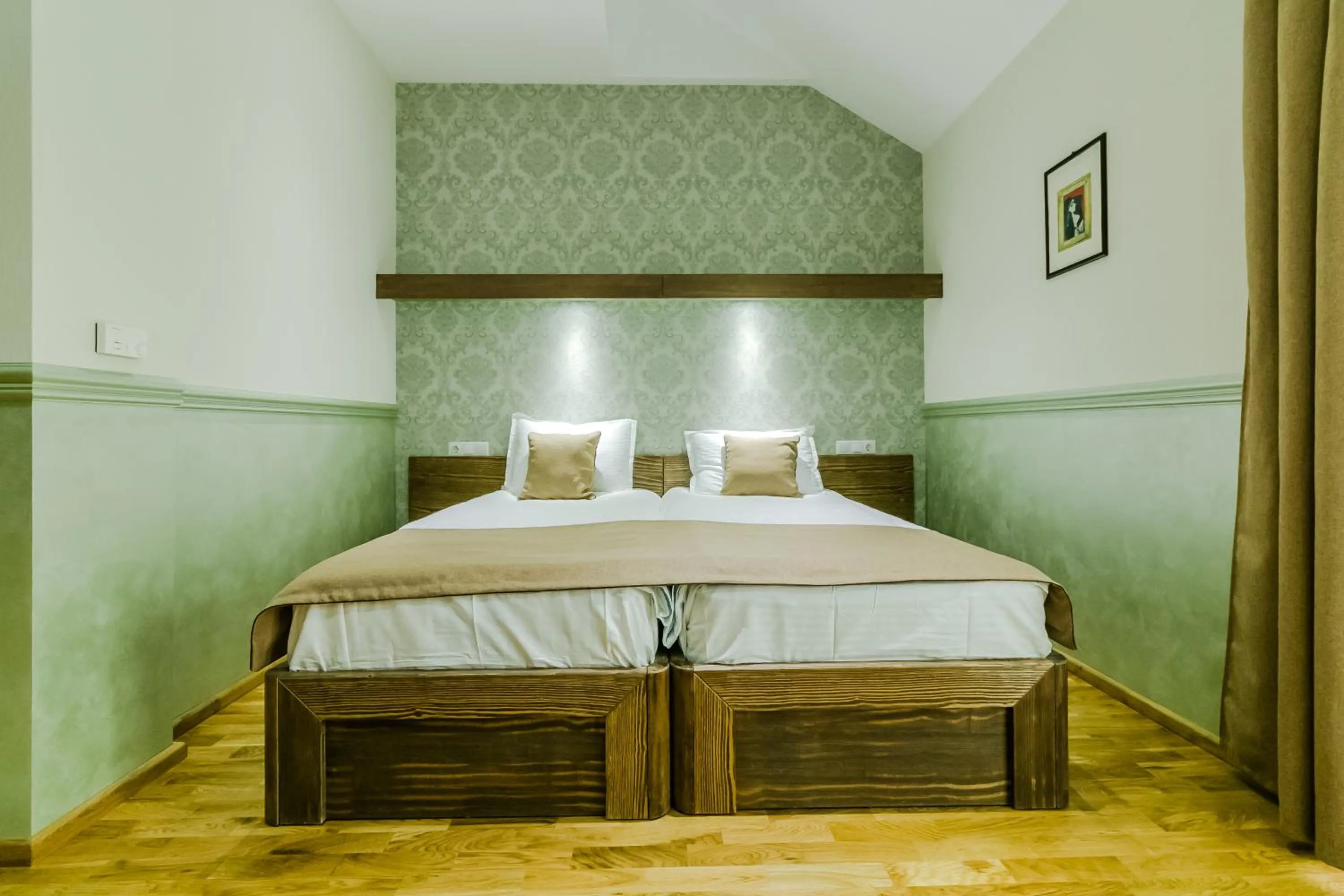 Bed in Hotel Marina