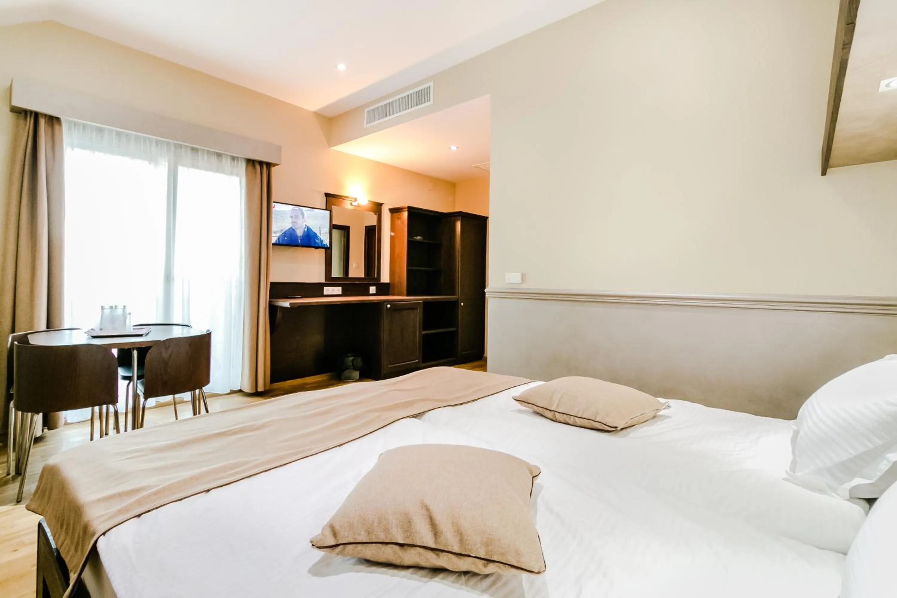 Bed in Hotel Marina