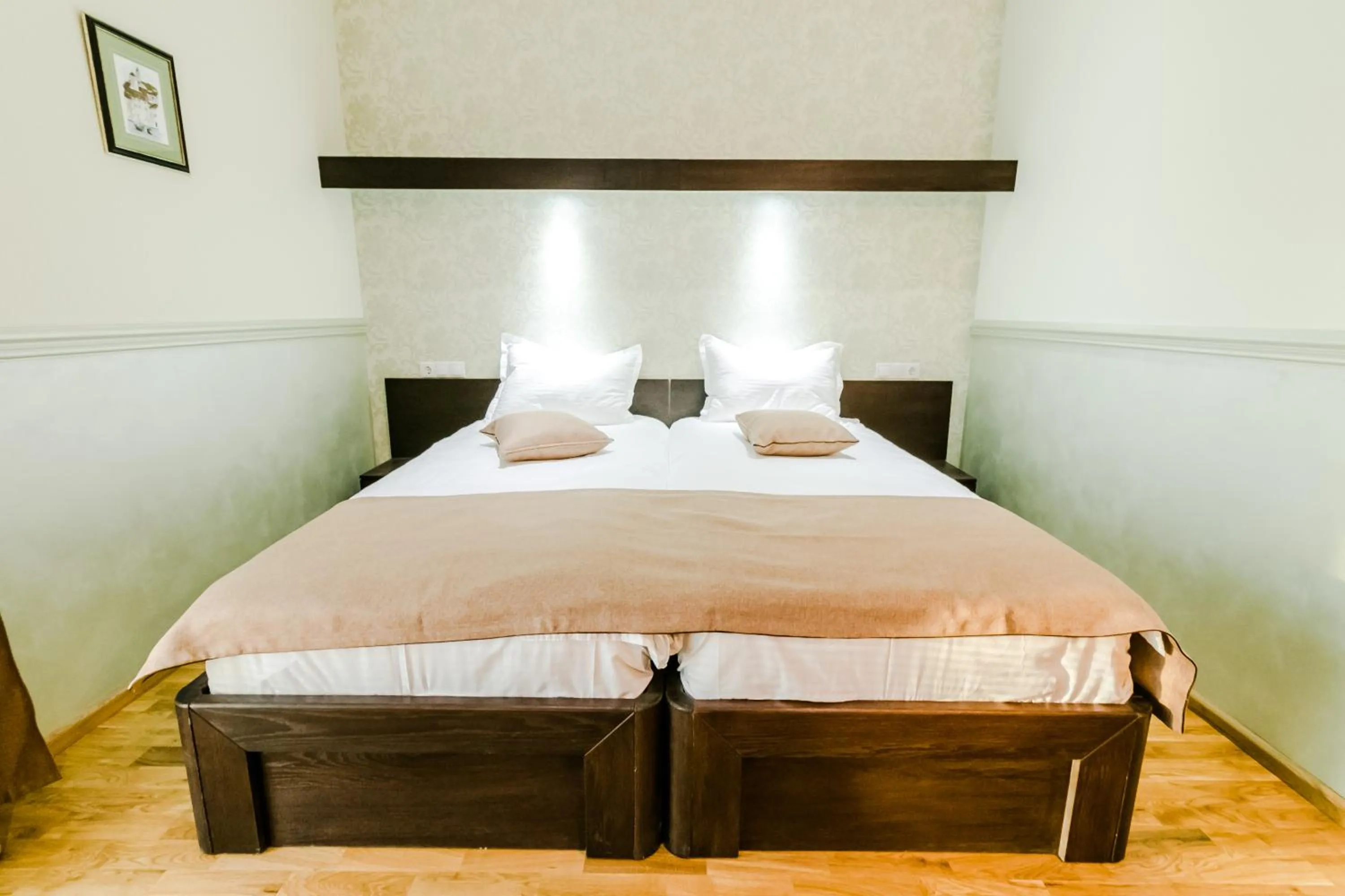 Bed in Hotel Marina