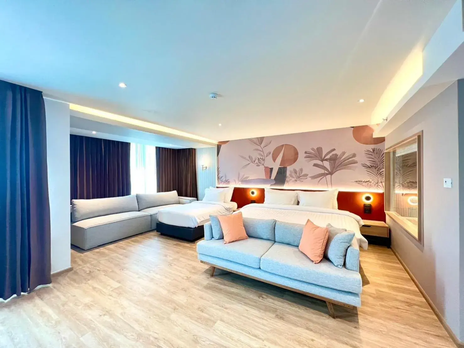 Bed in Buri Sriphu Hotel Bed in Buri Sriphu Hotel