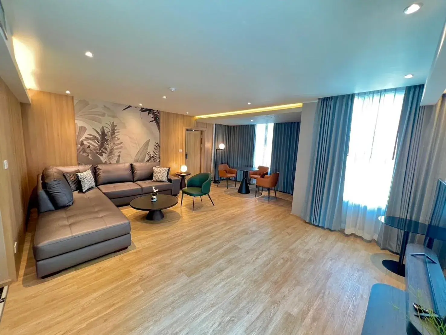 Living room in Buri Sriphu Hotel Living room in Buri Sriphu Hotel