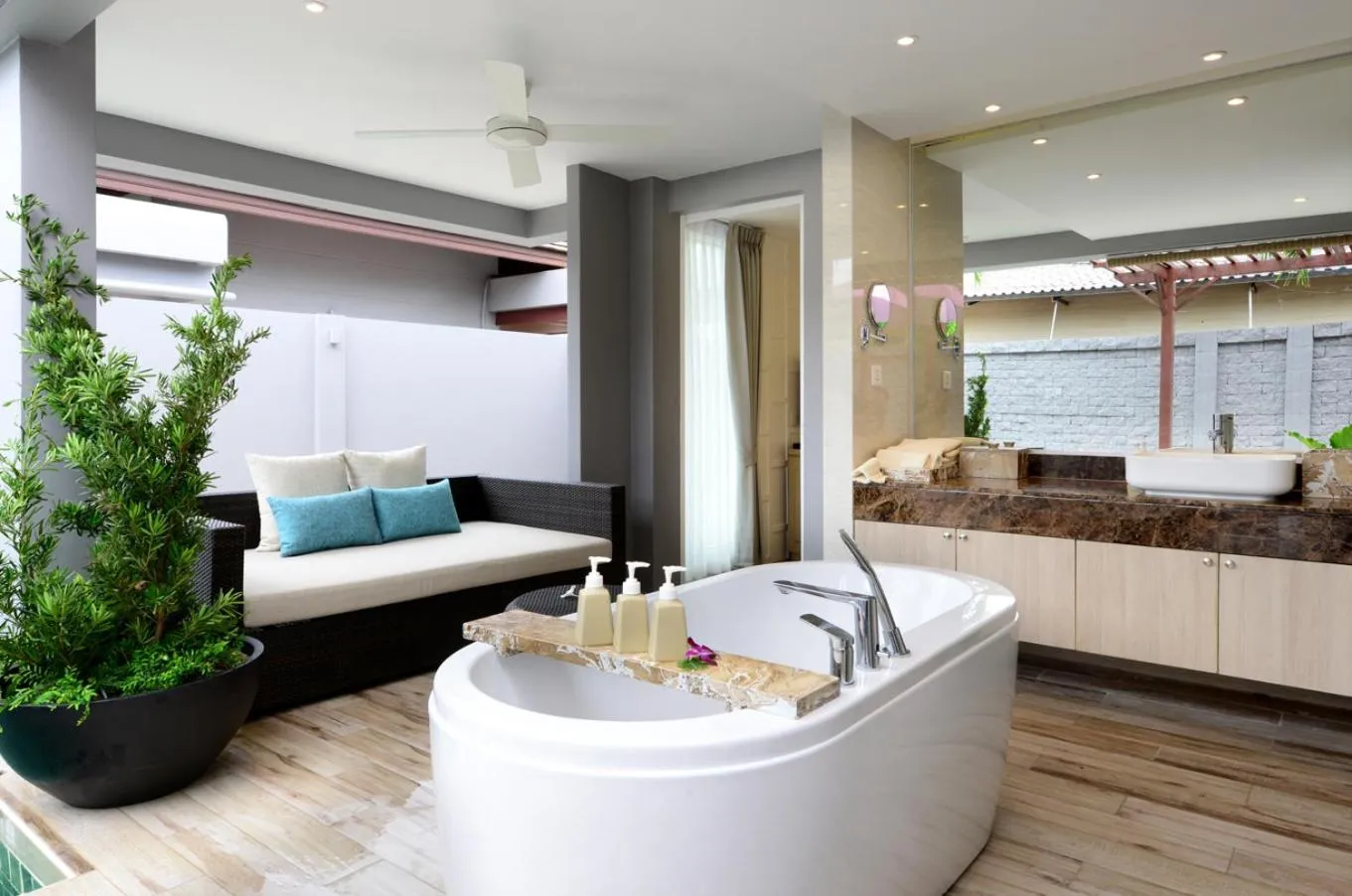 Open Air Bath in Twin Lotus Resort and Spa - SHA Plus - Adult Only "November - April"