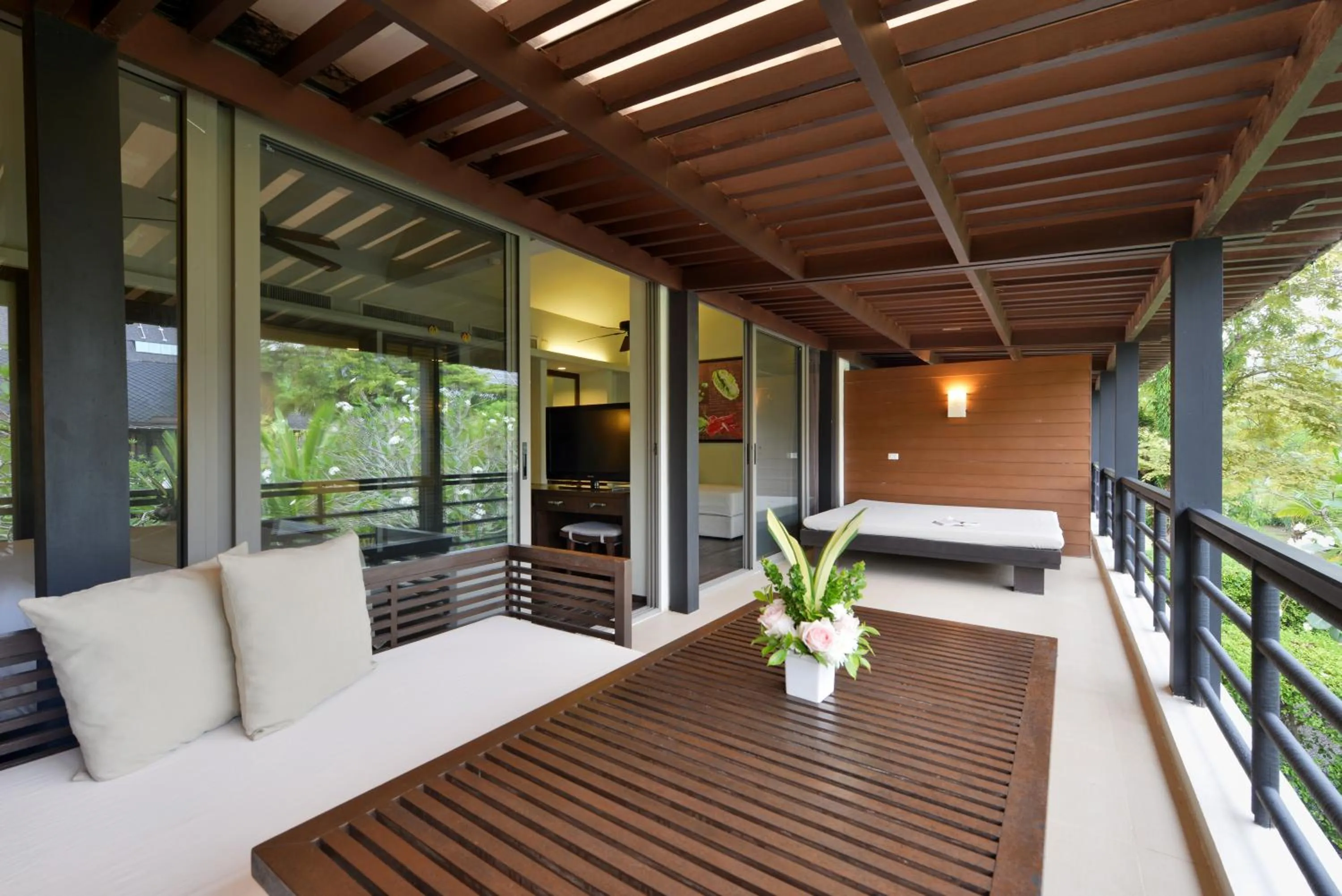 Balcony/Terrace in Twin Lotus Resort and Spa - SHA Plus - Adult Only "November - April"