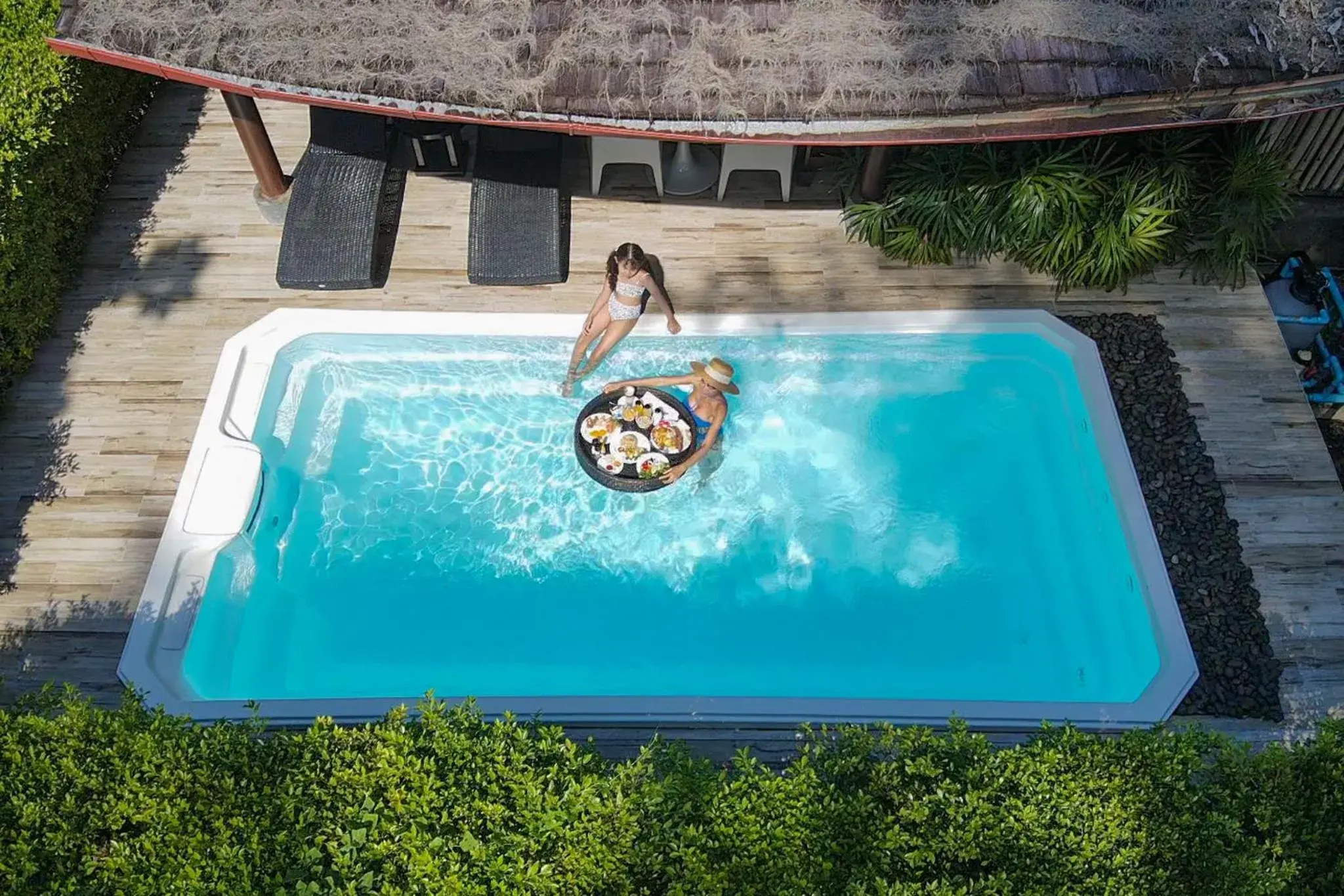 Swimming pool in Twin Lotus Resort and Spa - SHA Plus - Adult Only "November - April" Swimming pool in Twin Lotus Resort and Spa - SHA Plus - Adult Only "November - April"